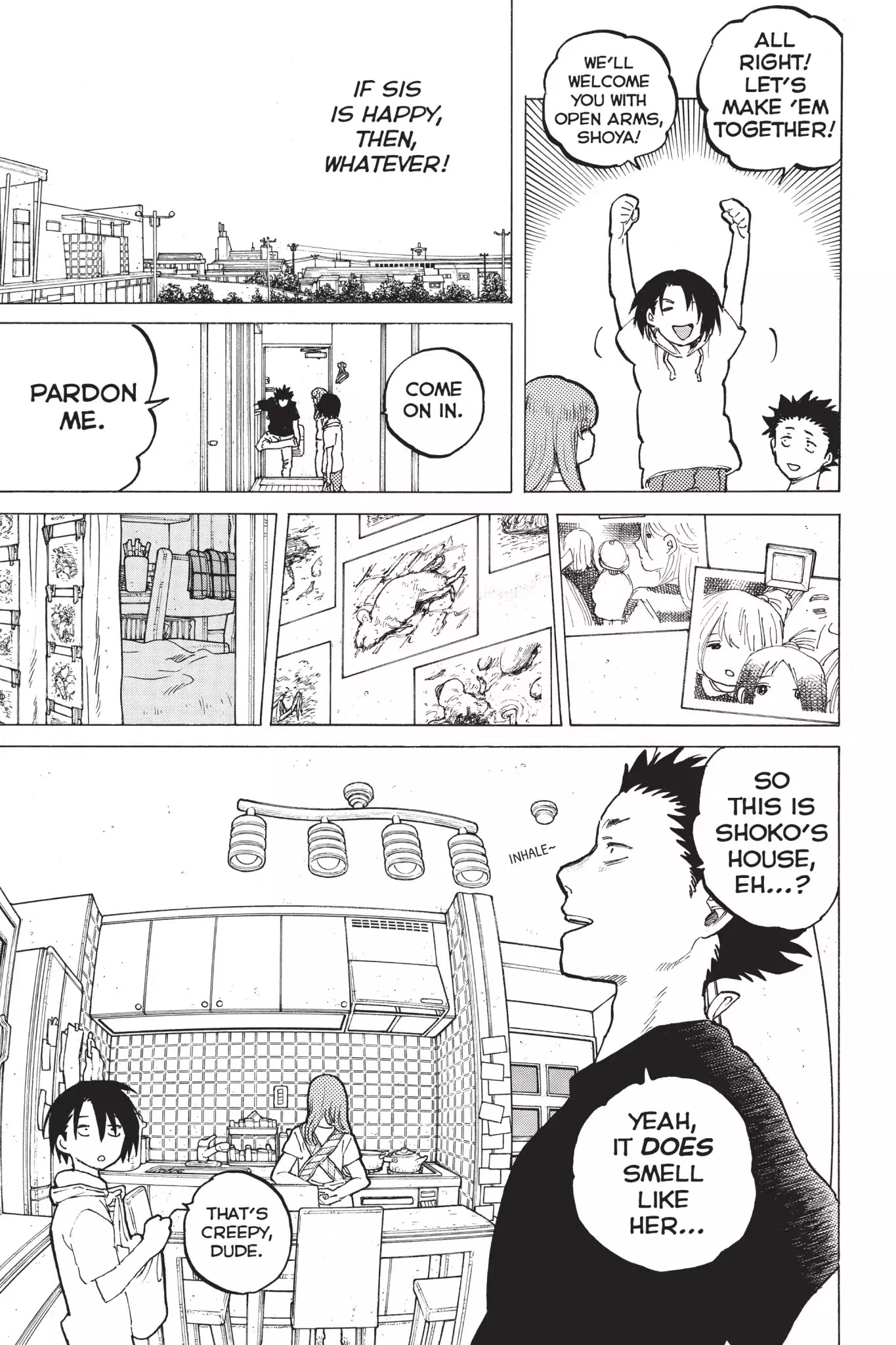 Koe no Katachi Chapter 41 page 9 - Chapter 41: Everyone
