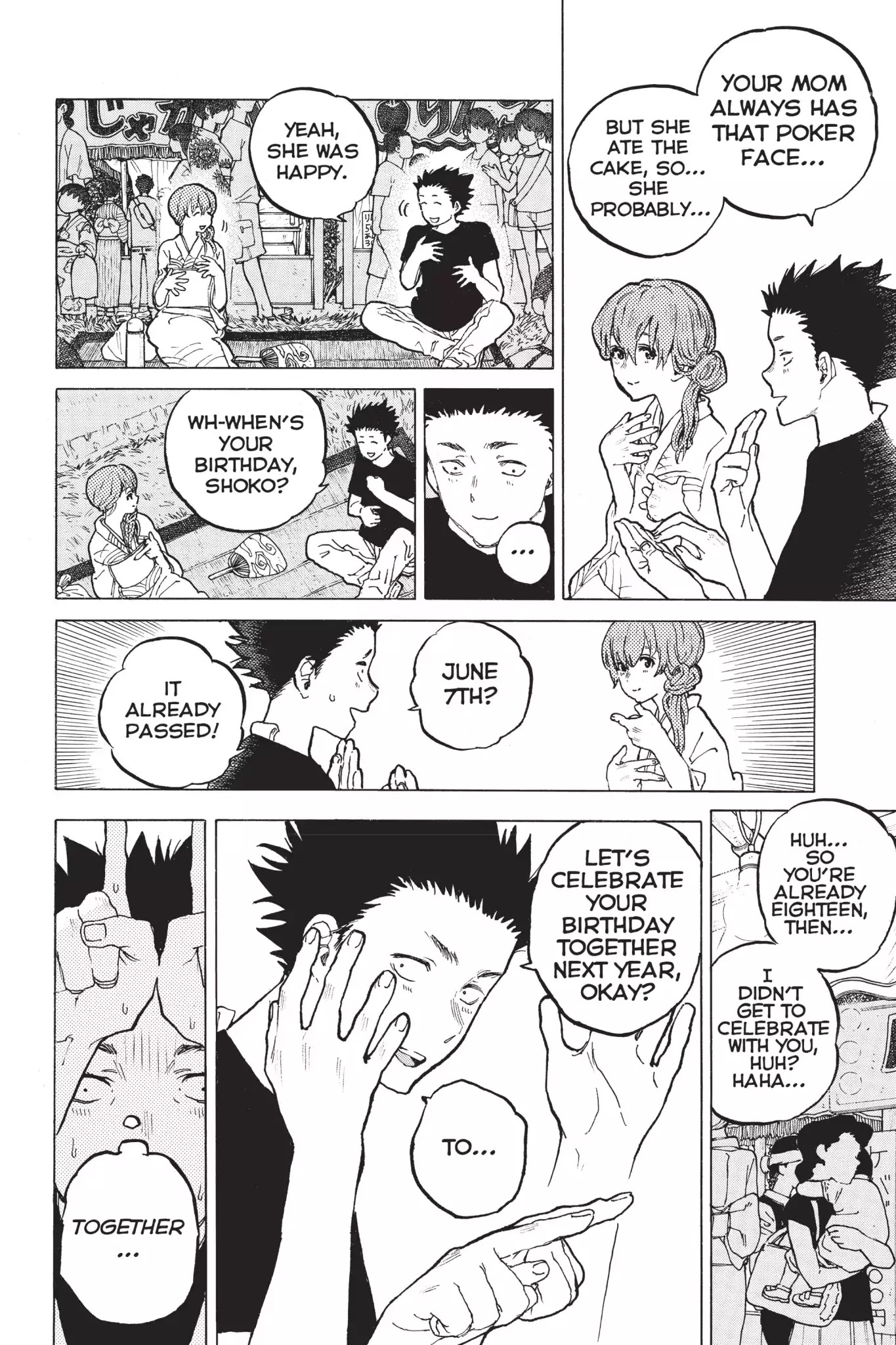 Koe no Katachi Chapter 42 page 2 - Chapter 42: Fireworks