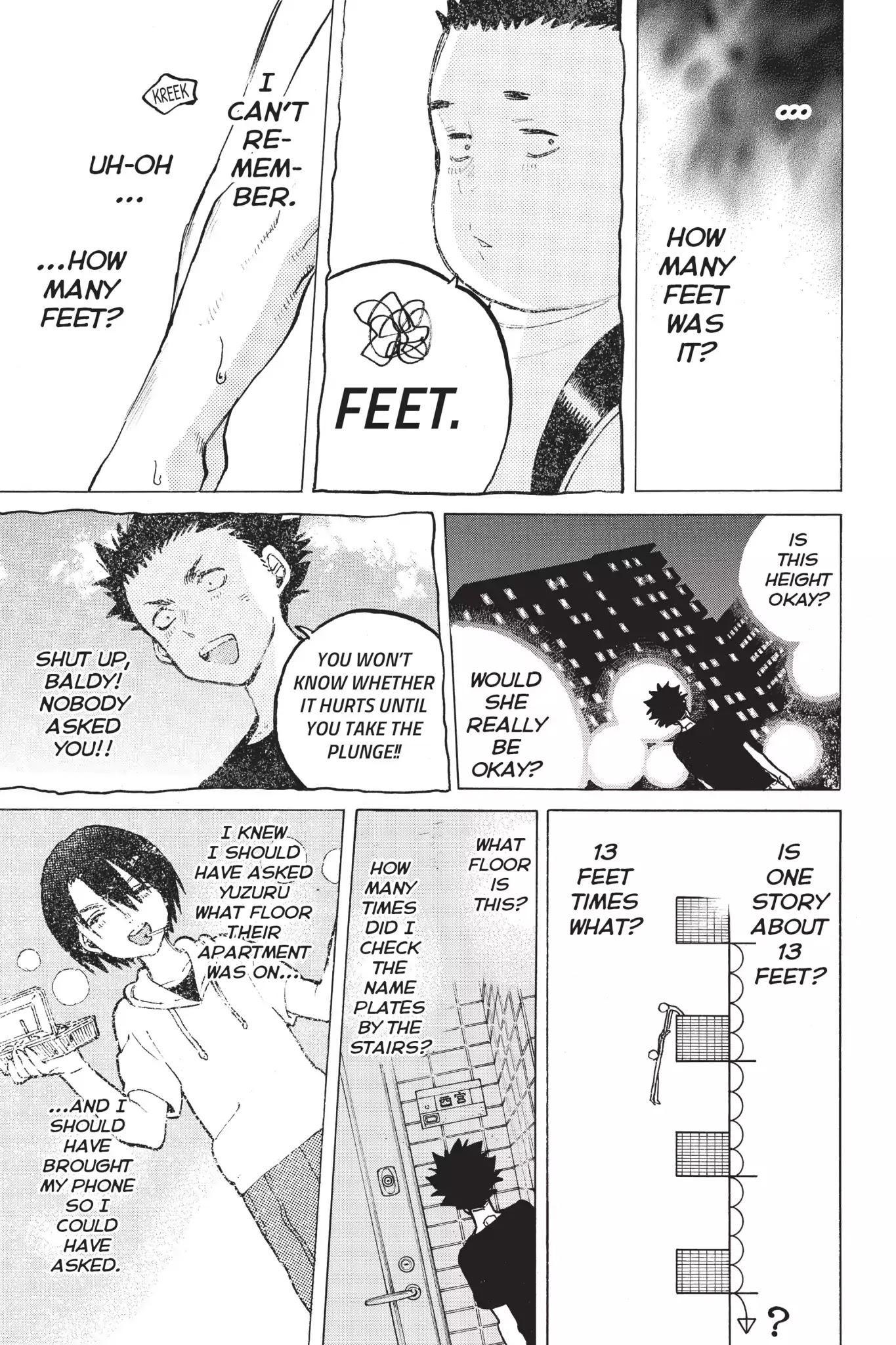 Koe no Katachi Chapter 43 page 12 - Chapter 43: Daredevil