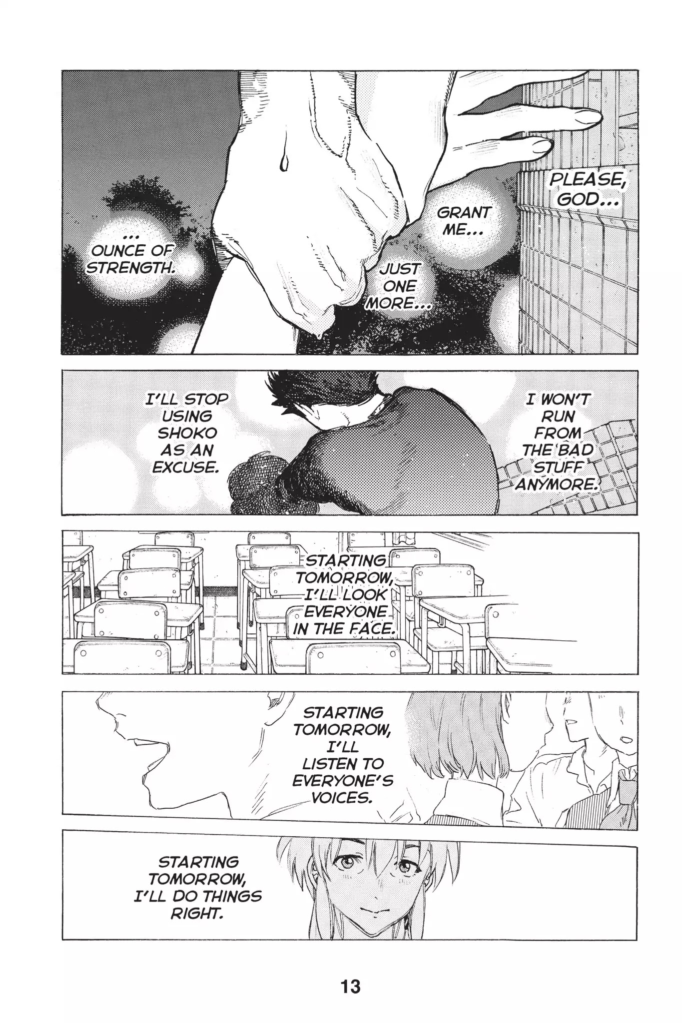 Koe no Katachi Chapter 43 page 14 - Chapter 43: Daredevil
