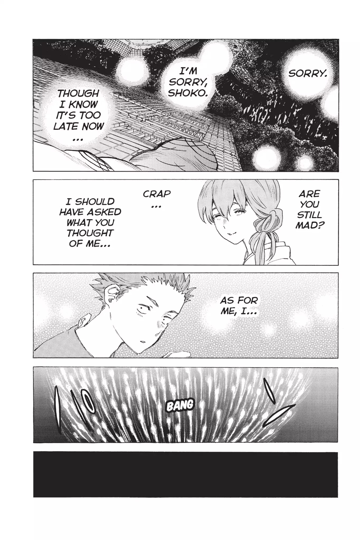 Koe no Katachi Chapter 43 page 18 - Chapter 43: Daredevil