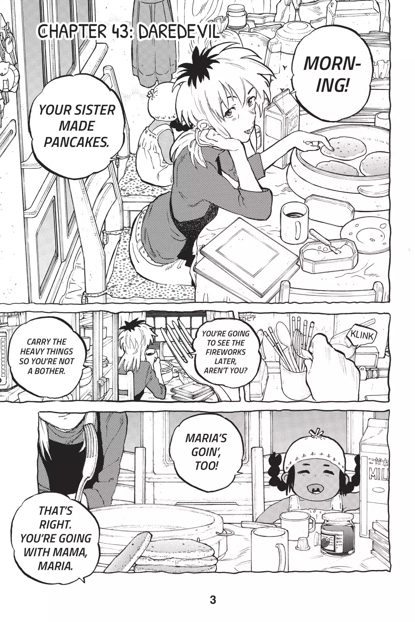 Koe no Katachi Chapter 43 page 4 - Chapter 43: Daredevil