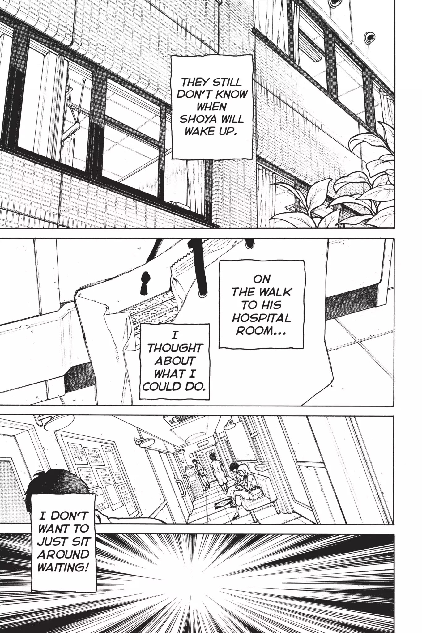 Koe no Katachi Chapter 46 page 1 - Chapter 46: Tomohiro Nagatsuka