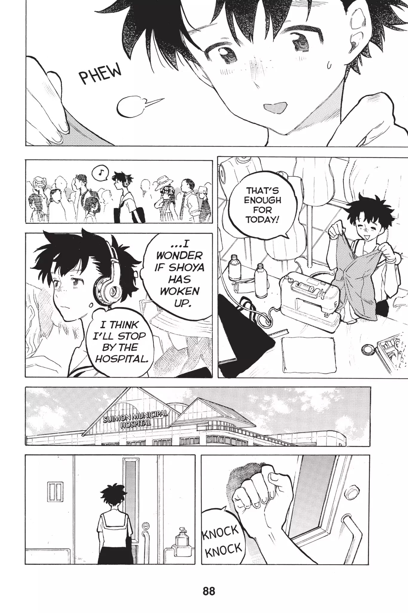Koe no Katachi Chapter 47 page 12 - Chapter 47: Miyoko Sahara