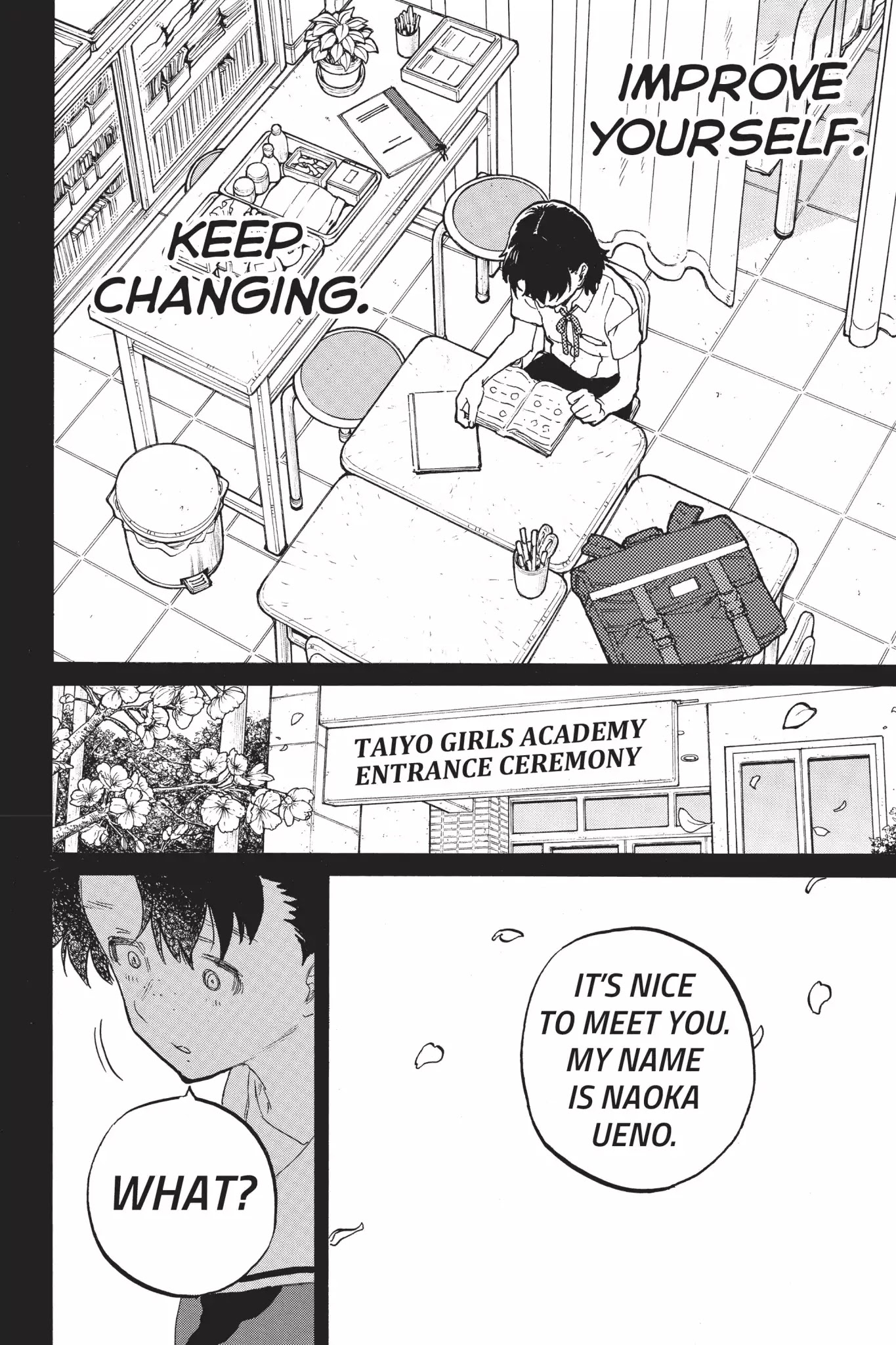 Koe no Katachi Chapter 47 page 6 - Chapter 47: Miyoko Sahara