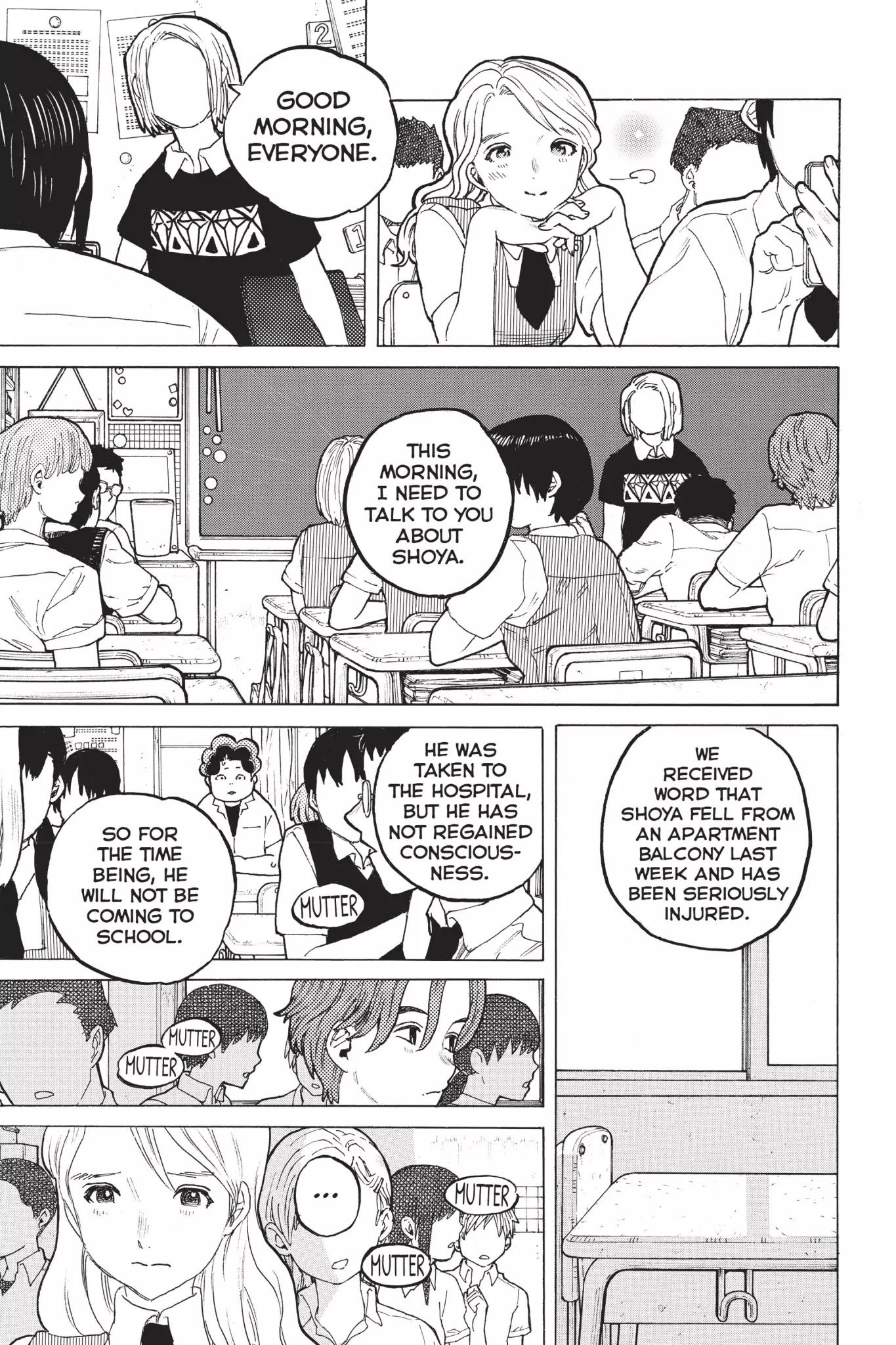 Koe no Katachi Chapter 48 page 3 - Chapter 48: Miki Kawai