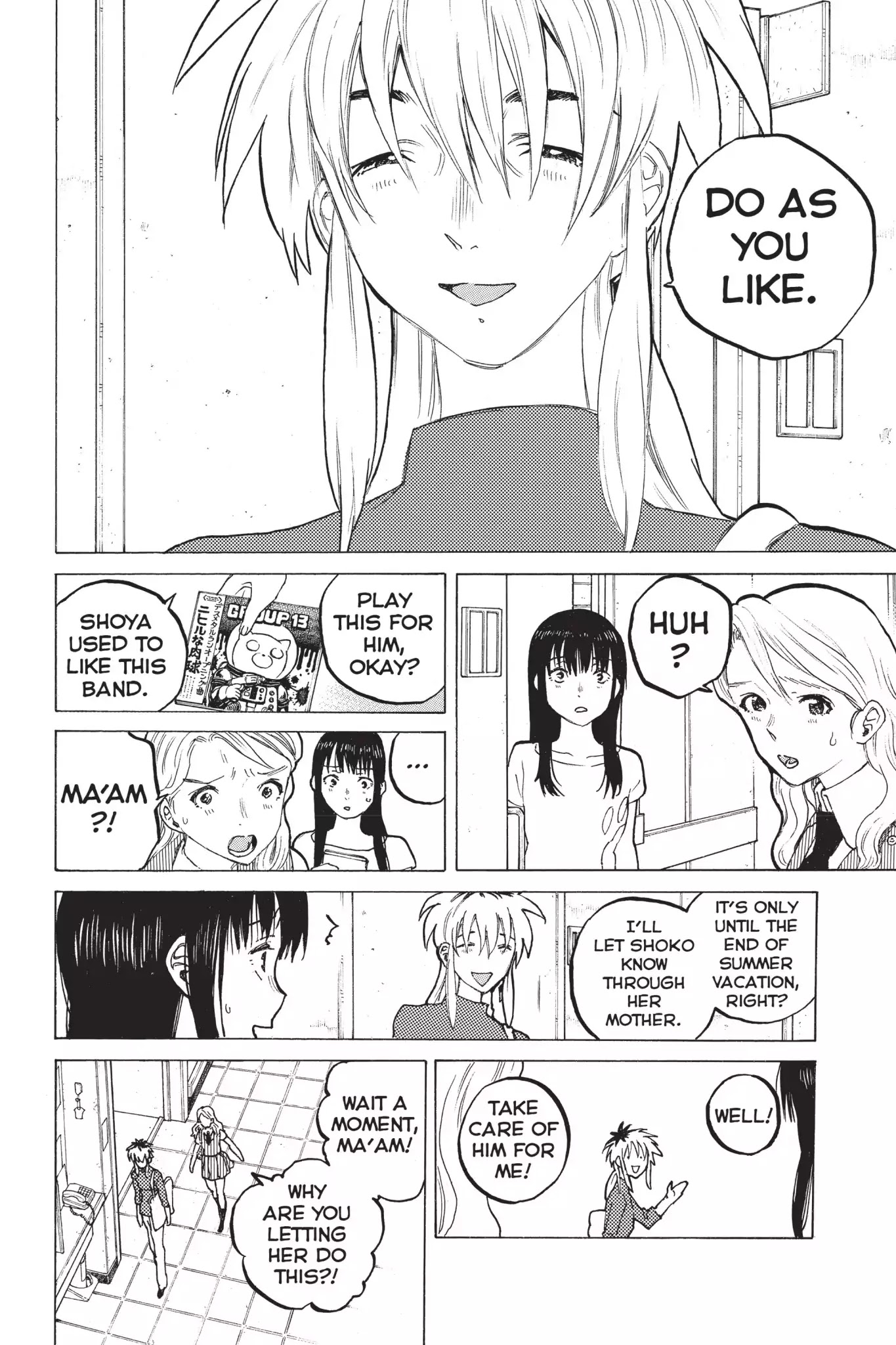 Koe no Katachi Chapter 49 page 4 - Chapter 49: Satoshi Mashiba