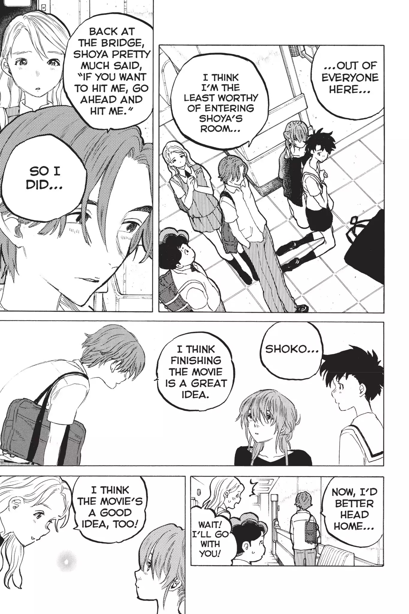 Koe no Katachi Chapter 49 page 9 - Chapter 49: Satoshi Mashiba