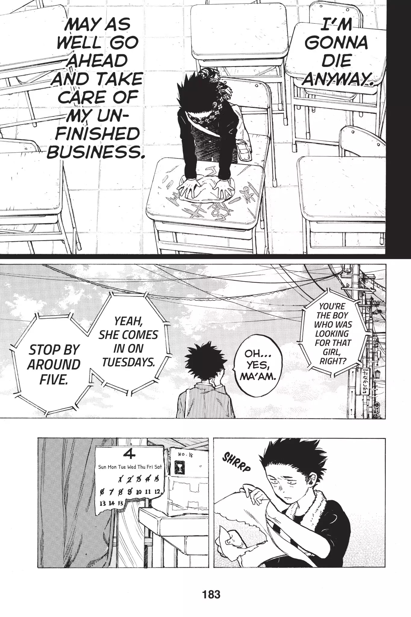 Koe no Katachi Chapter 5 page 12 - Chapter 5: Reject