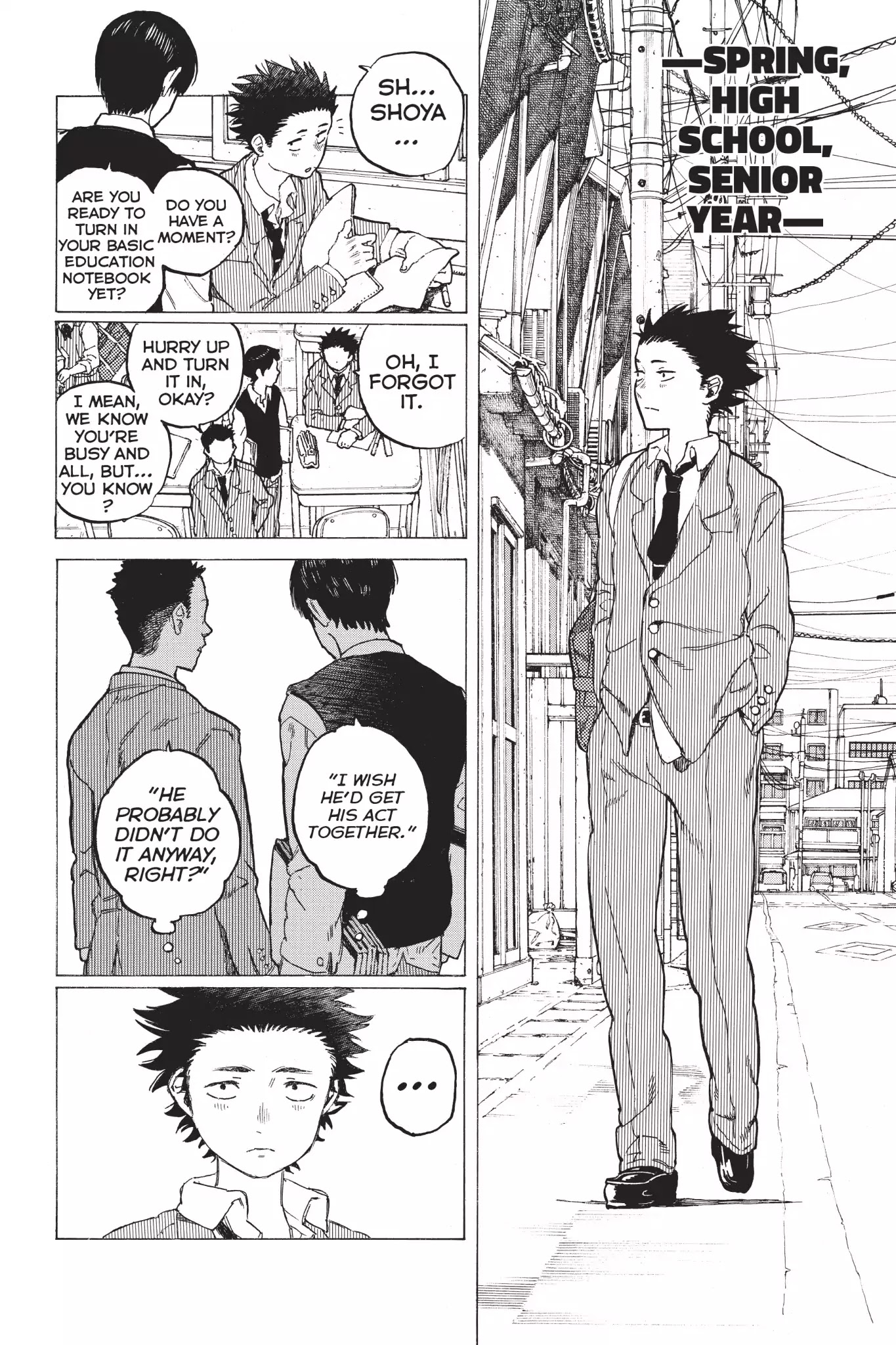 Koe no Katachi Chapter 5 page 2 - Chapter 5: Reject