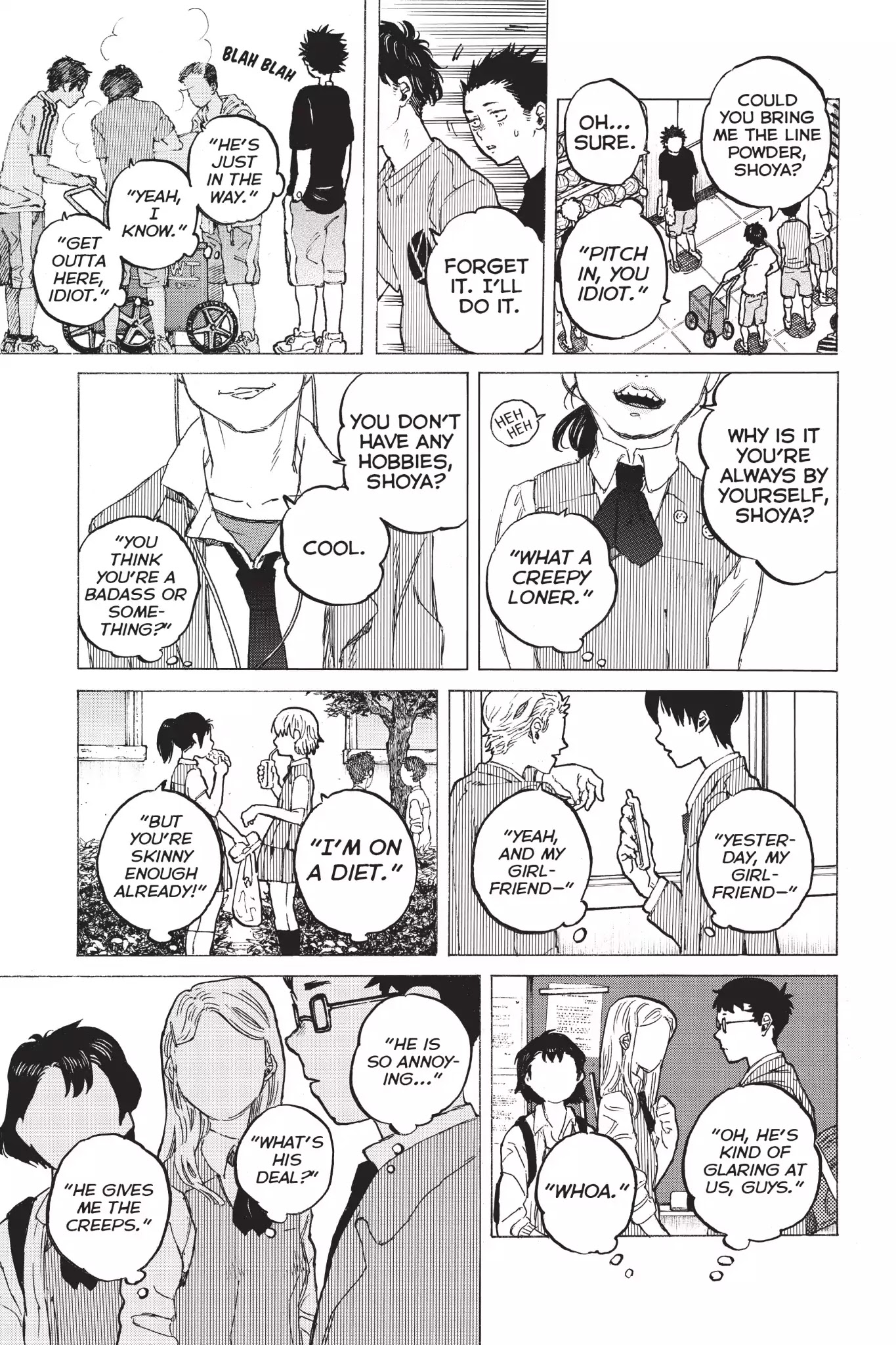Koe no Katachi Chapter 5 page 3 - Chapter 5: Reject