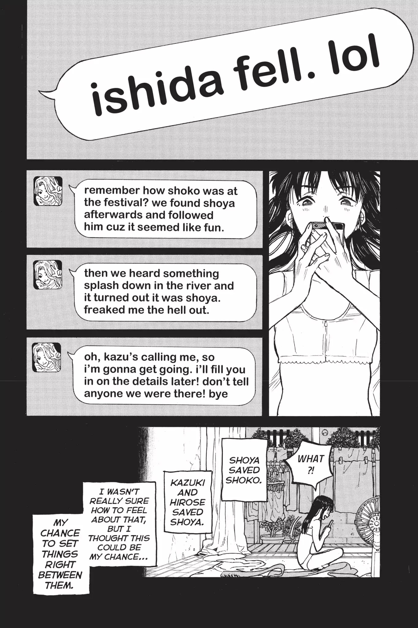Koe no Katachi Chapter 50 page 10 - Chapter 50: Naoka Ueno