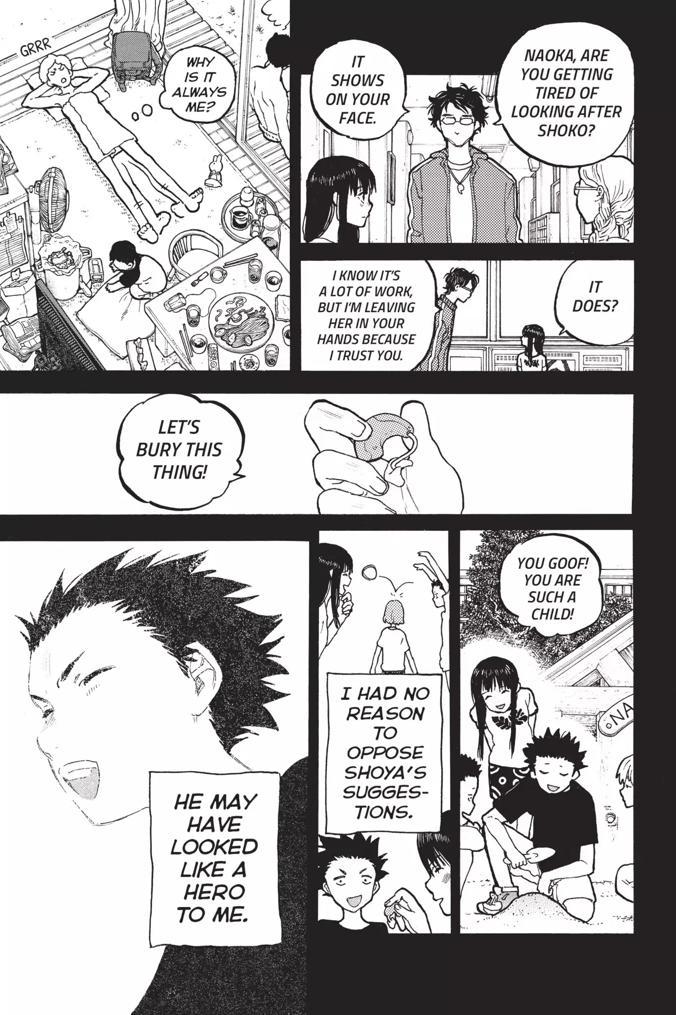 Koe no Katachi Chapter 50 page 3 - Chapter 50: Naoka Ueno