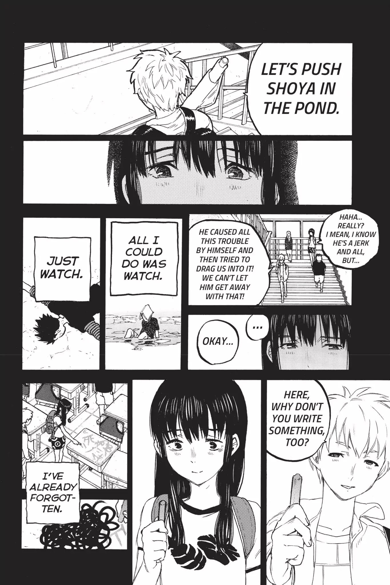 Koe no Katachi Chapter 50 page 4 - Chapter 50: Naoka Ueno