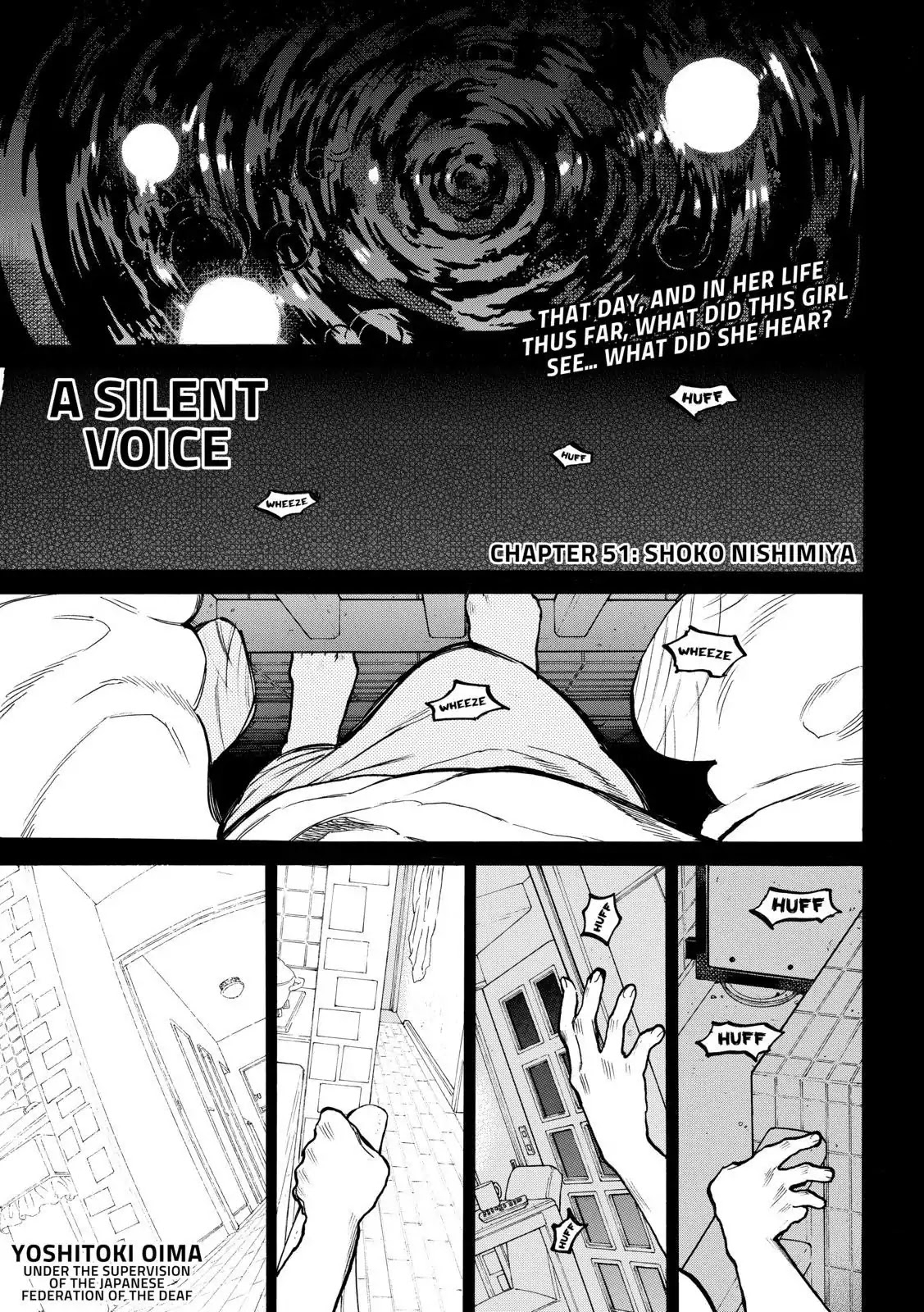 Koe no Katachi Chapter 51 page 1 - Chapter 51: Shoko Nishimiya