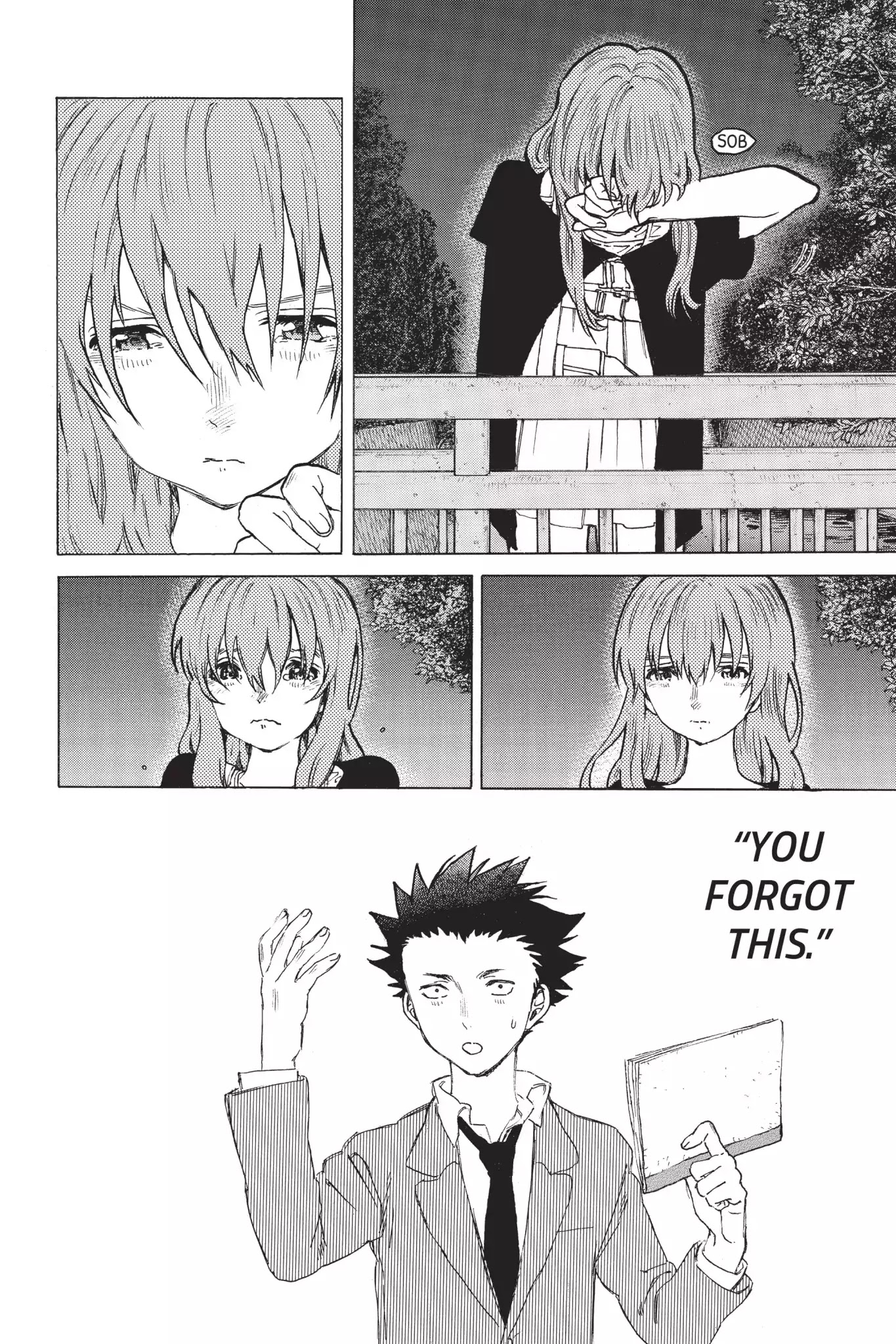 Koe no Katachi Chapter 52 page 8 - Chapter 52: Silence