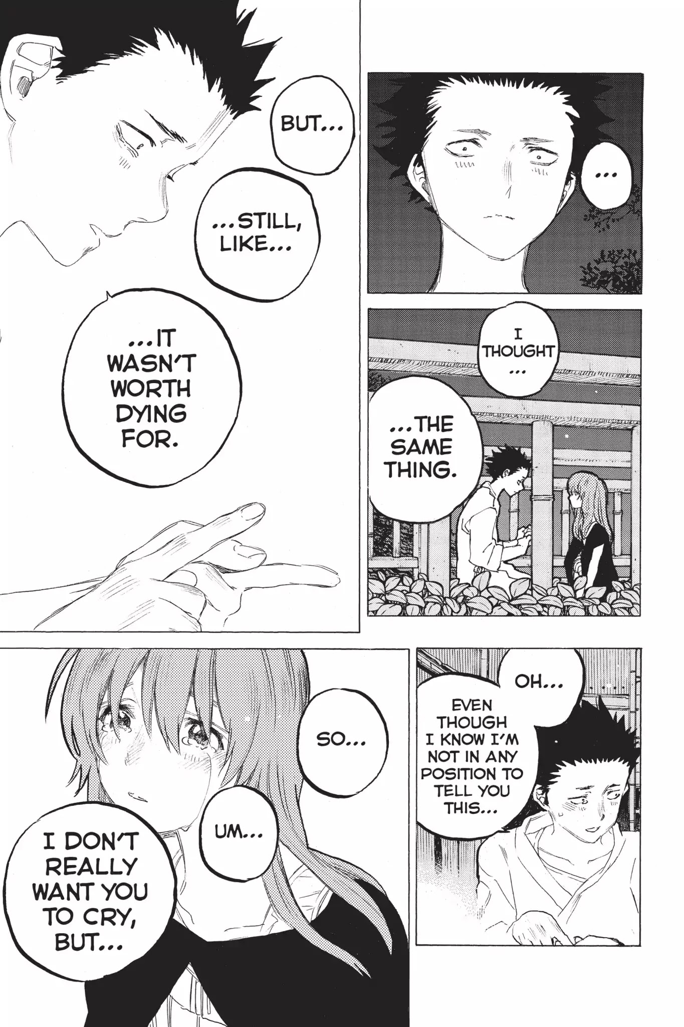 Koe no Katachi Chapter 54 page 13 - Chapter 54: To You
