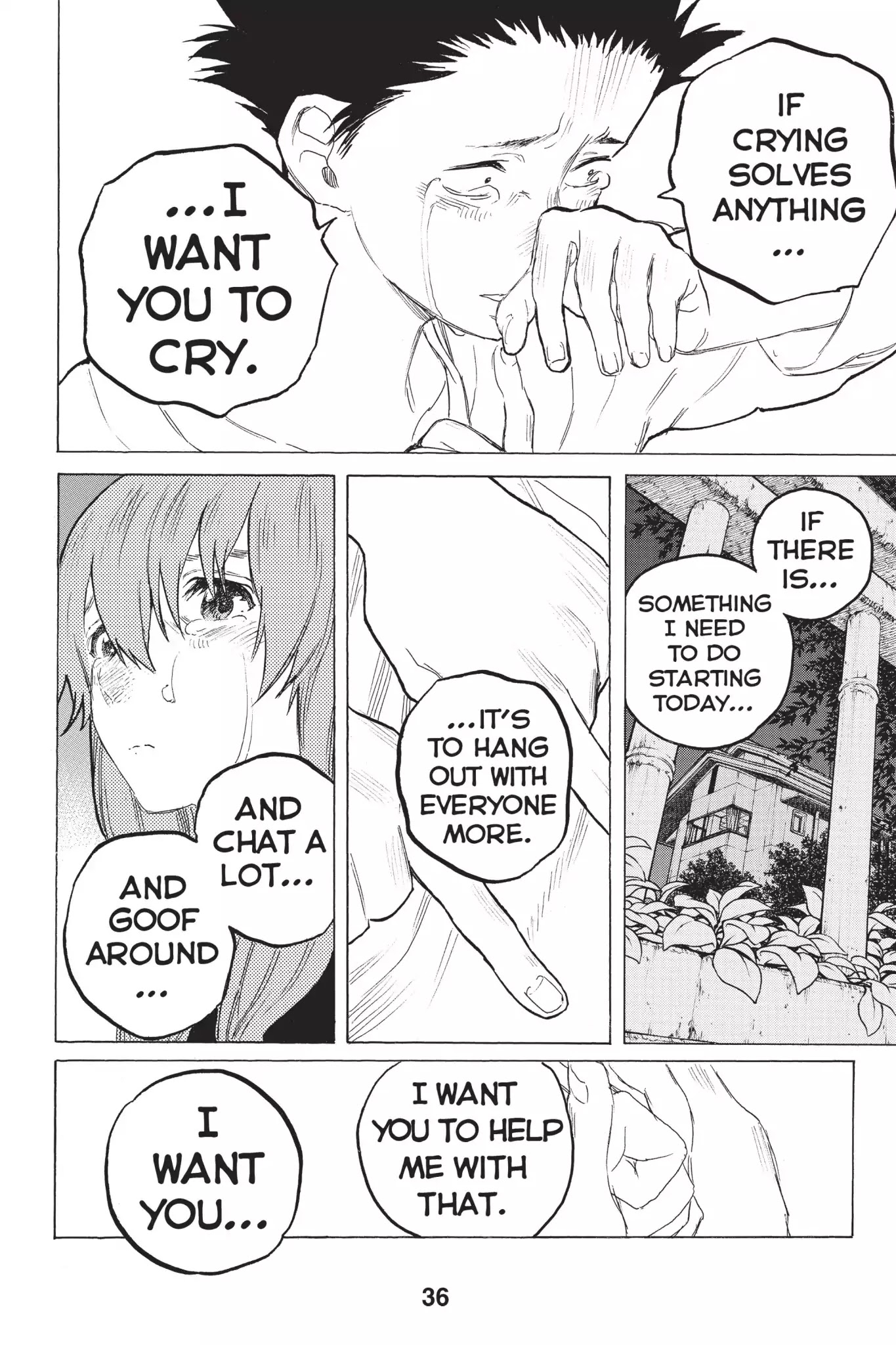 Koe no Katachi Chapter 54 page 14 - Chapter 54: To You
