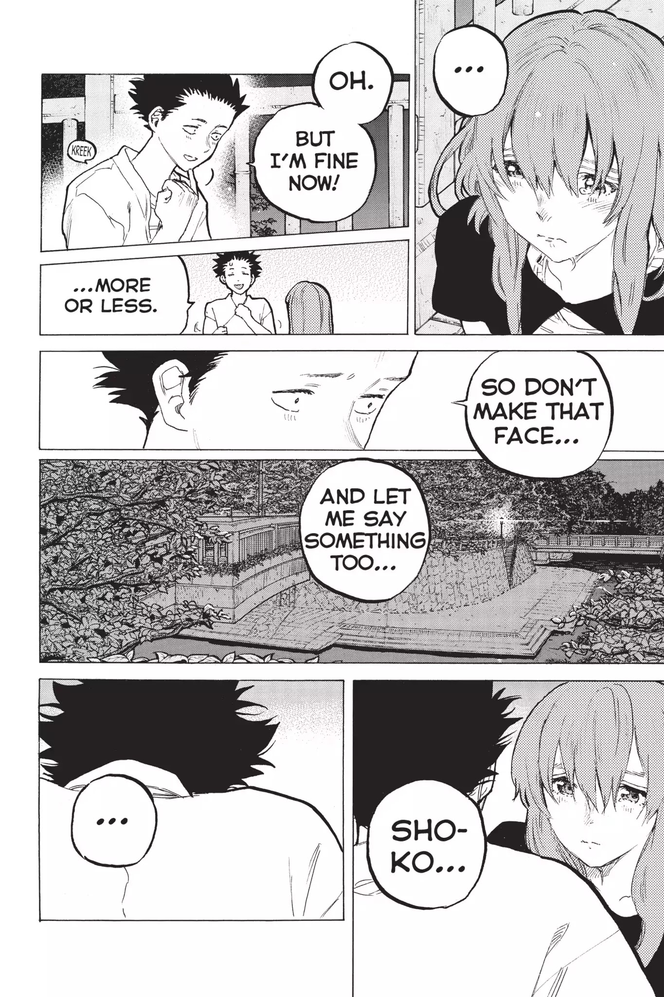 Koe no Katachi Chapter 54 page 4 - Chapter 54: To You