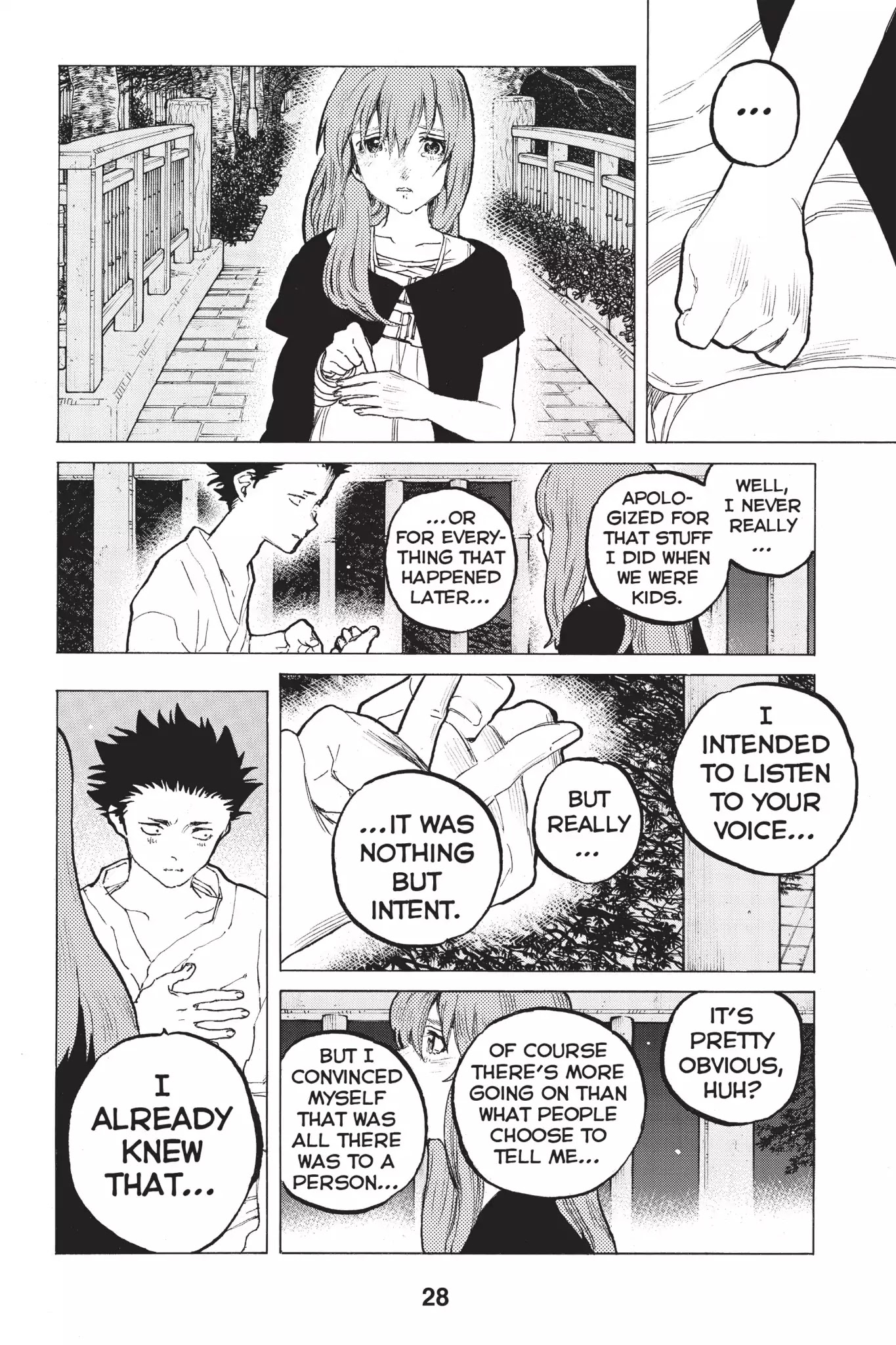 Koe no Katachi Chapter 54 page 6 - Chapter 54: To You