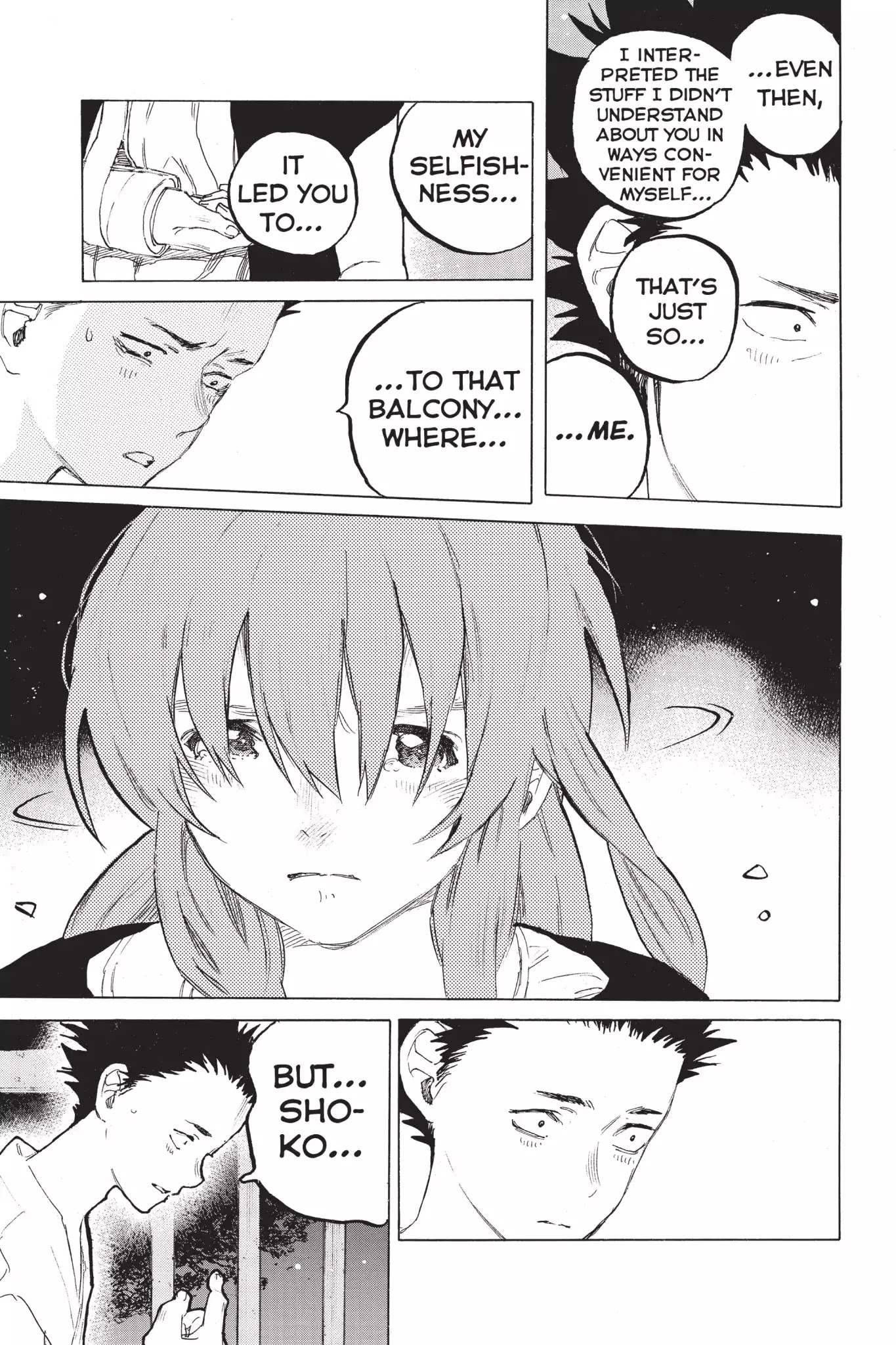 Koe no Katachi Chapter 54 page 7 - Chapter 54: To You