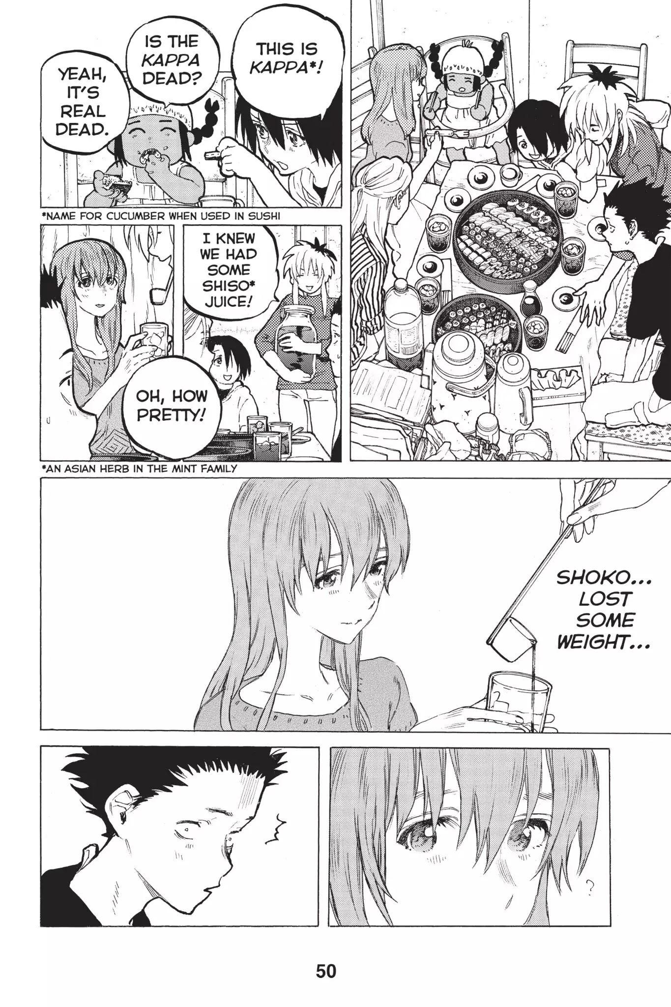 Koe no Katachi Chapter 55 page 10 - Chapter 55: Homecoming