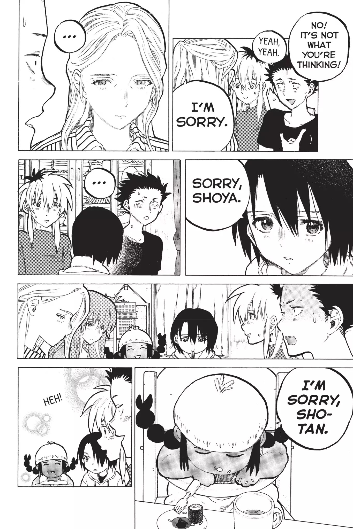 Koe no Katachi Chapter 55 page 12 - Chapter 55: Homecoming