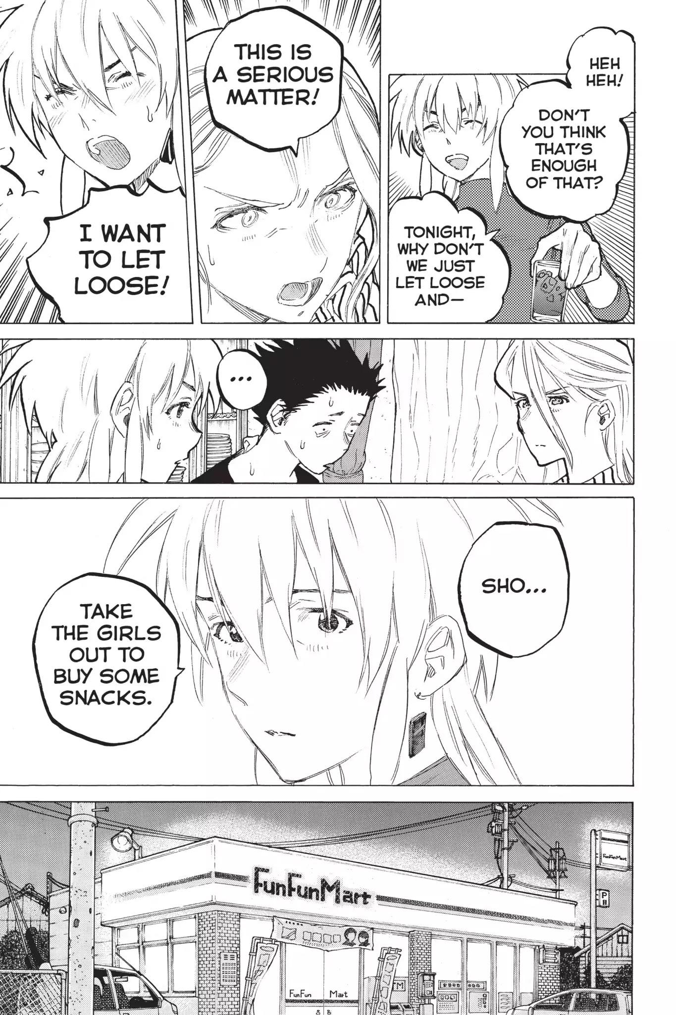 Koe no Katachi Chapter 55 page 13 - Chapter 55: Homecoming