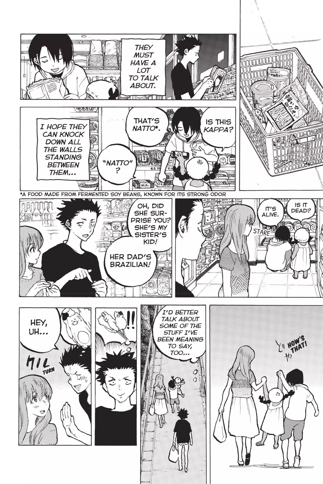 Koe no Katachi Chapter 55 page 14 - Chapter 55: Homecoming