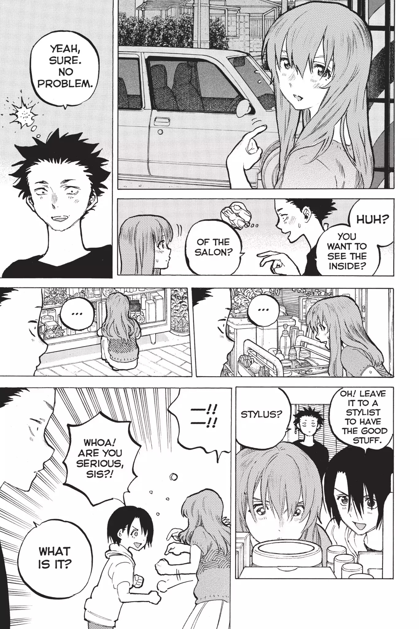 Koe no Katachi Chapter 55 page 15 - Chapter 55: Homecoming