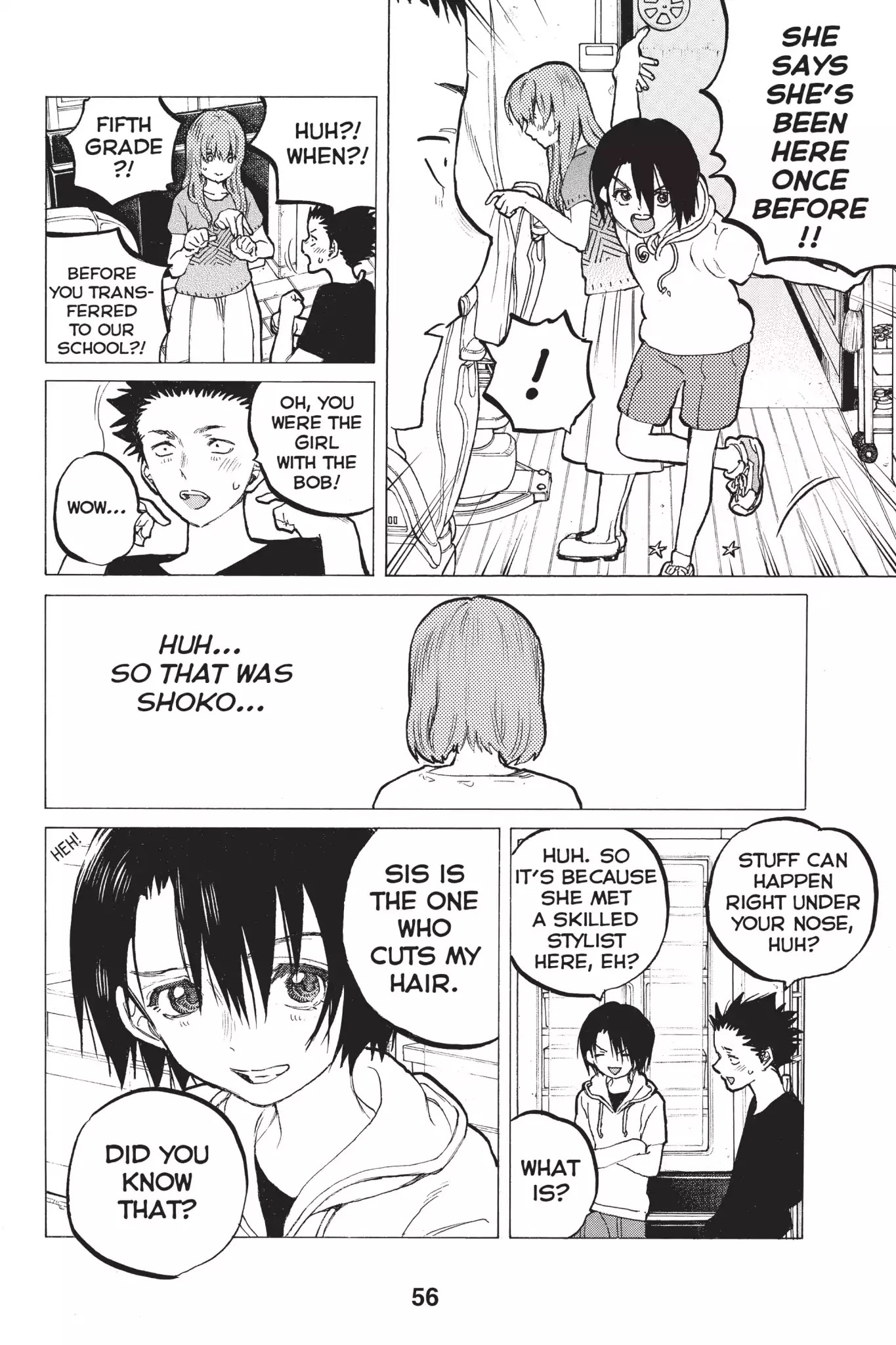 Koe no Katachi Chapter 55 page 16 - Chapter 55: Homecoming