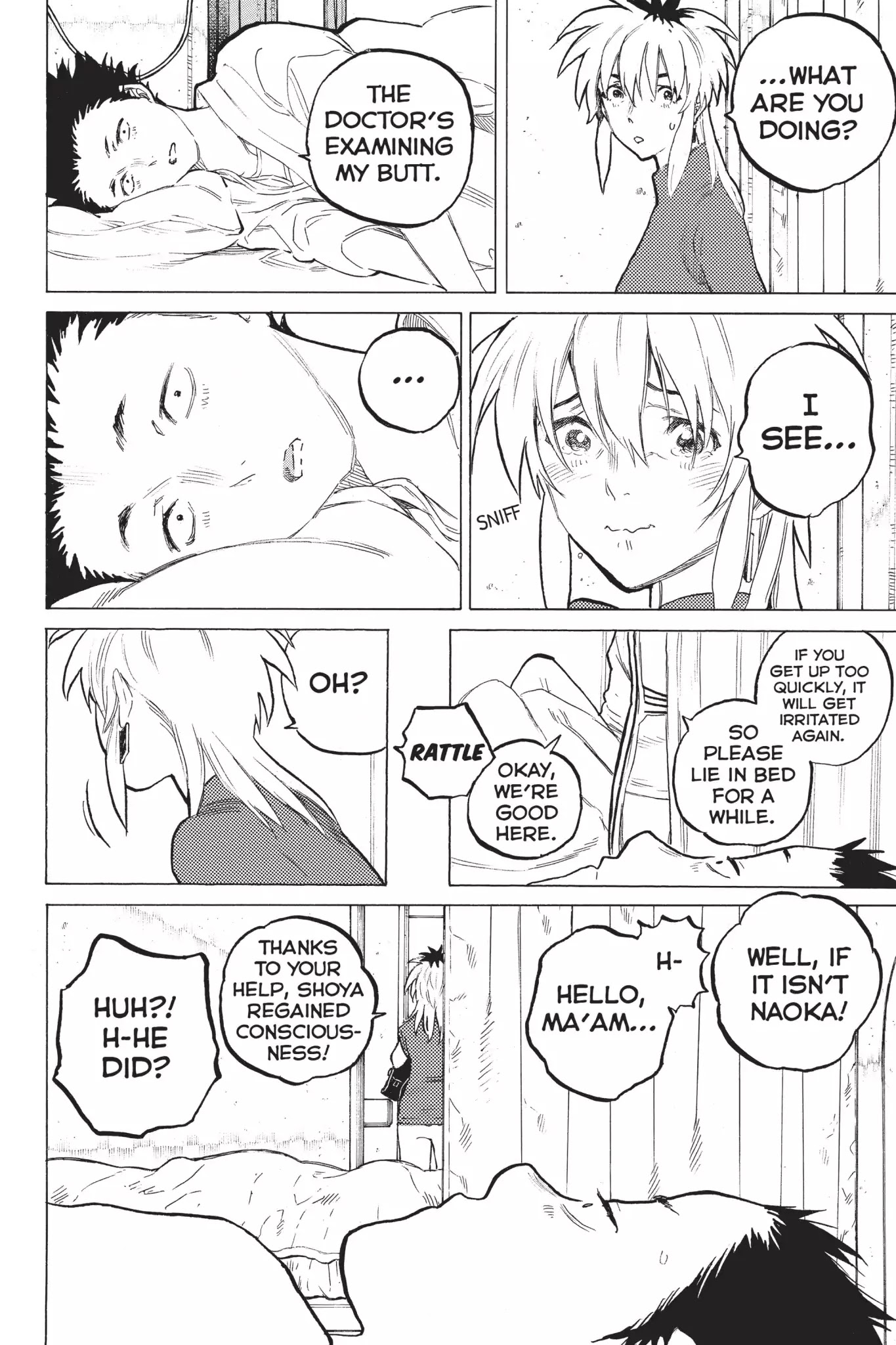 Koe no Katachi Chapter 55 page 2 - Chapter 55: Homecoming