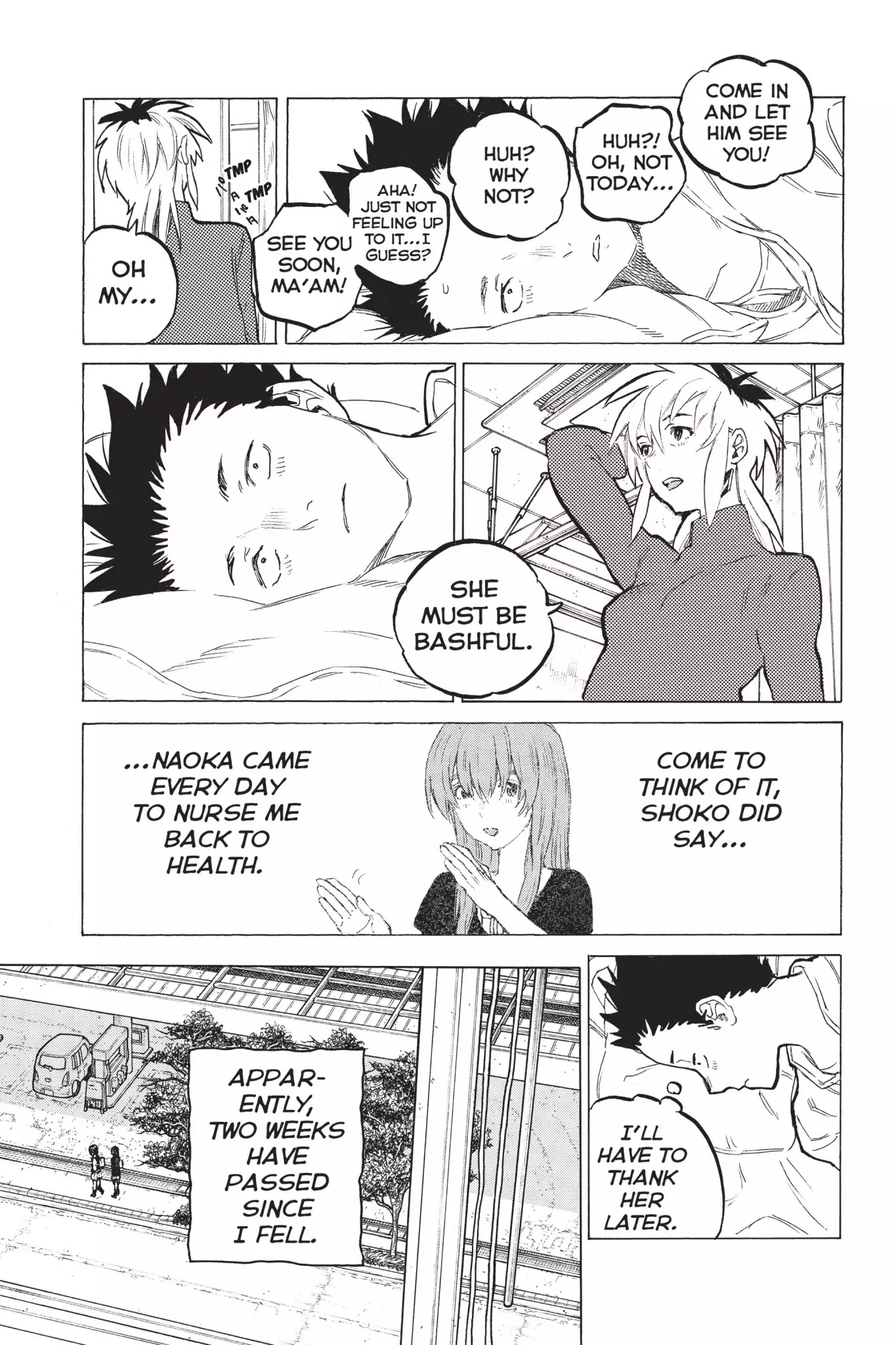 Koe no Katachi Chapter 55 page 3 - Chapter 55: Homecoming