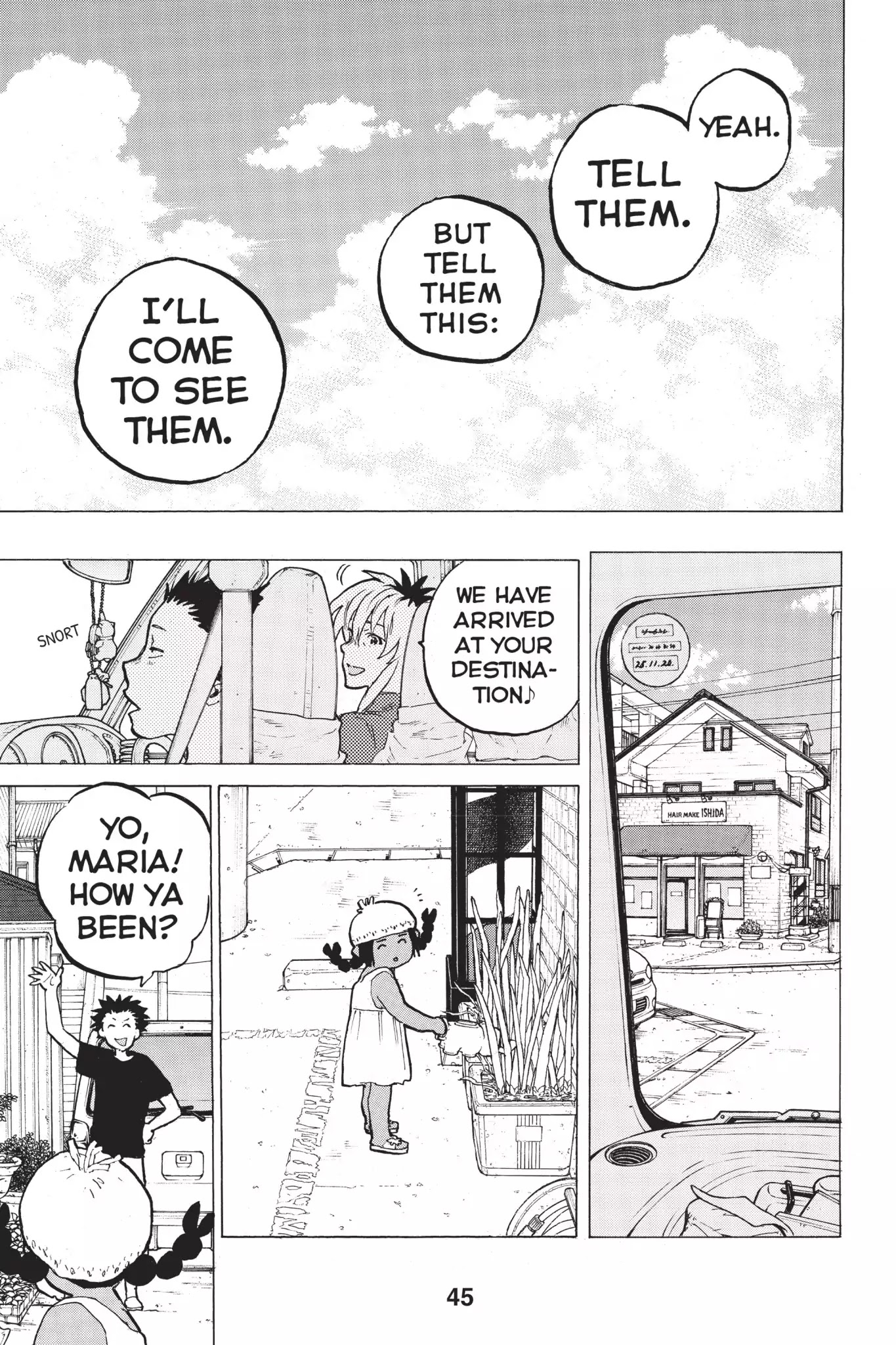 Koe no Katachi Chapter 55 page 5 - Chapter 55: Homecoming