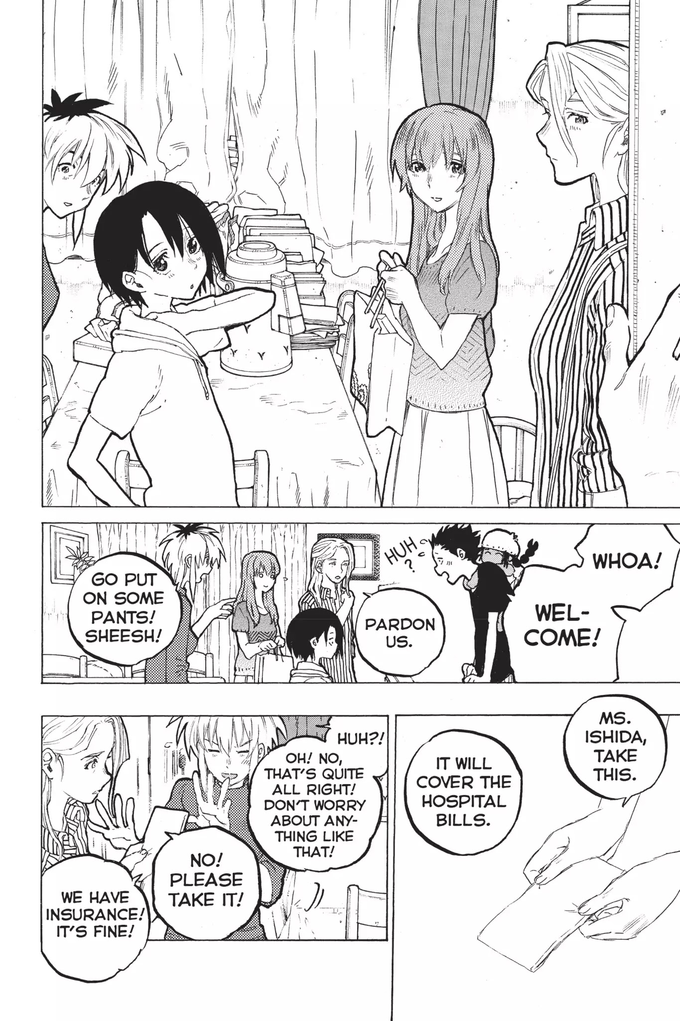 Koe no Katachi Chapter 55 page 8 - Chapter 55: Homecoming