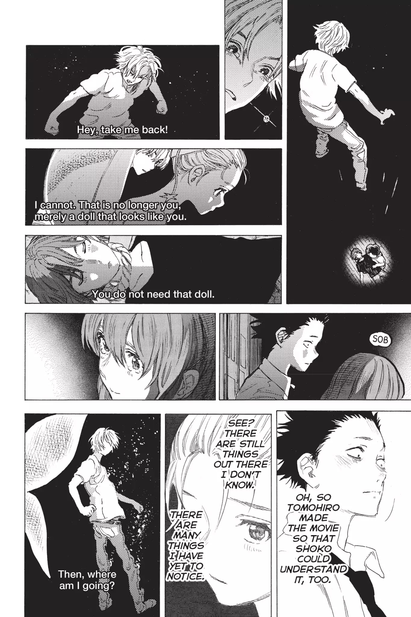 Koe no Katachi Chapter 56 page 16 - Chapter 56: Going to School