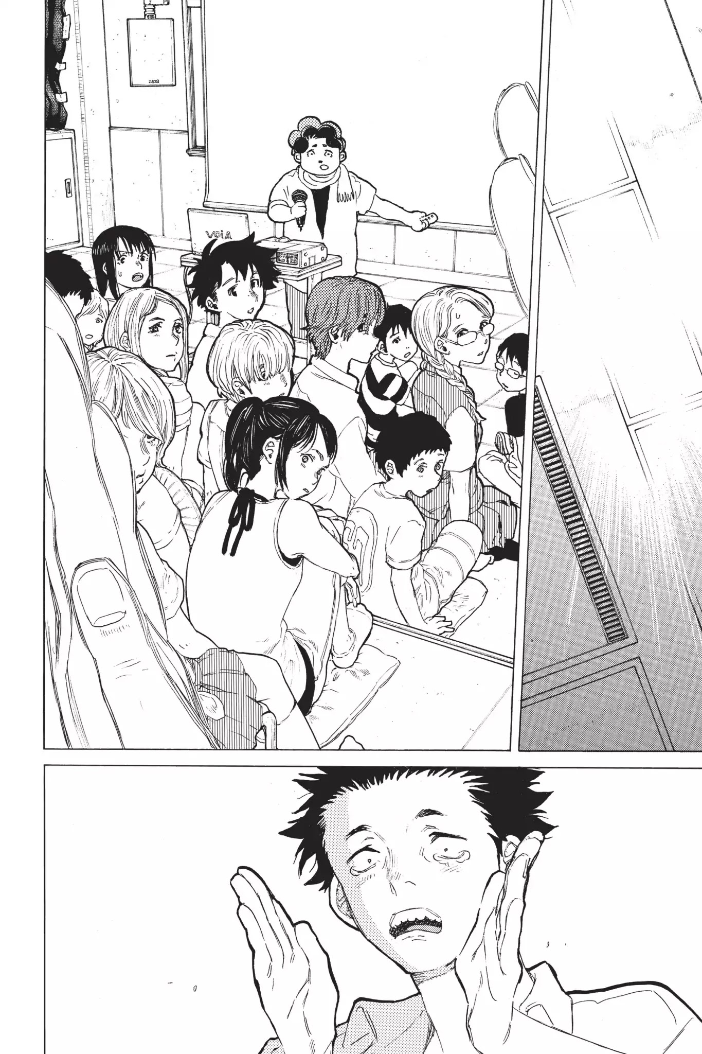 Koe no Katachi Chapter 56 page 18 - Chapter 56: Going to School