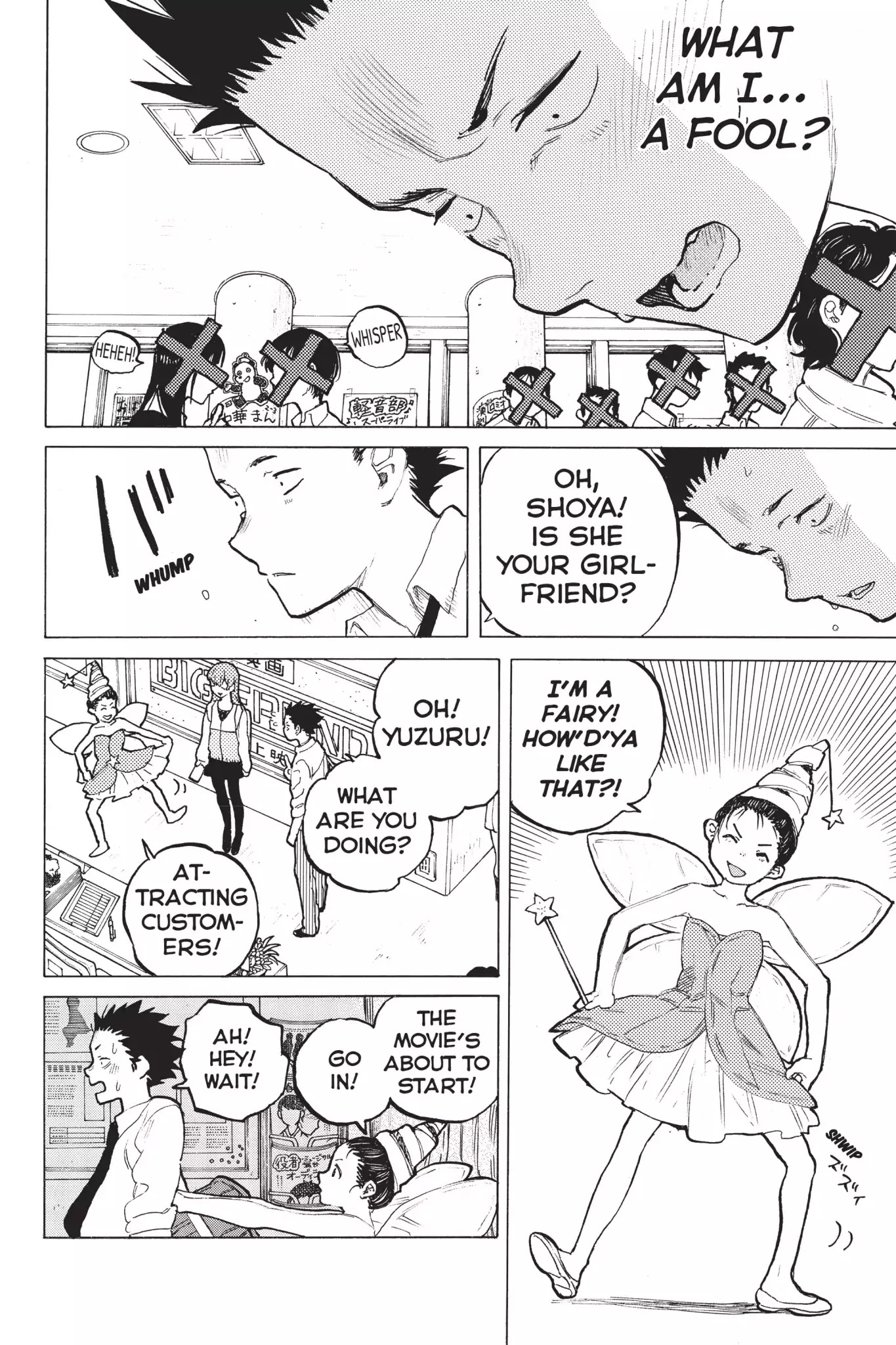 Koe no Katachi Chapter 56 page 8 - Chapter 56: Going to School