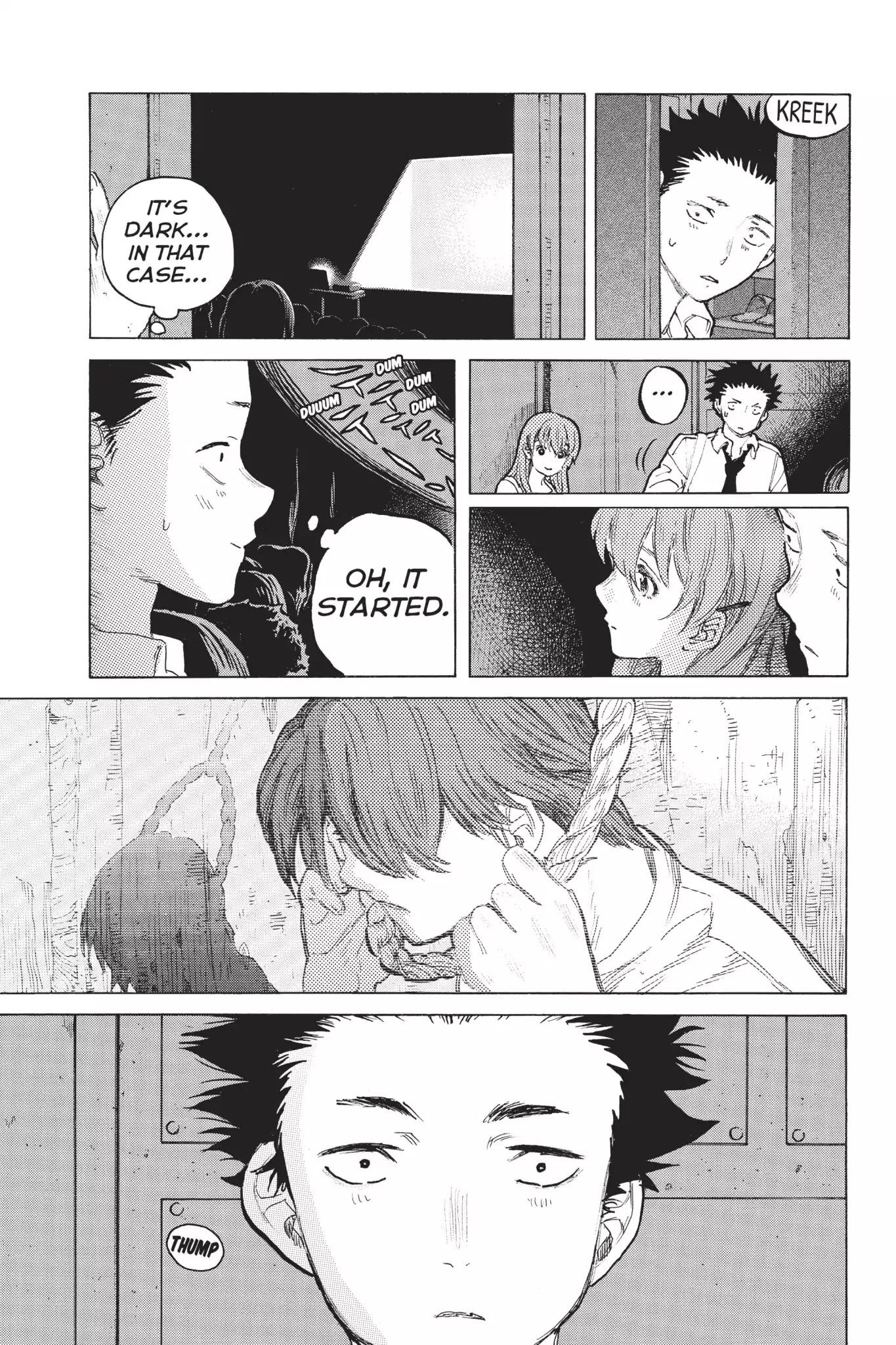 Koe no Katachi Chapter 56 page 9 - Chapter 56: Going to School