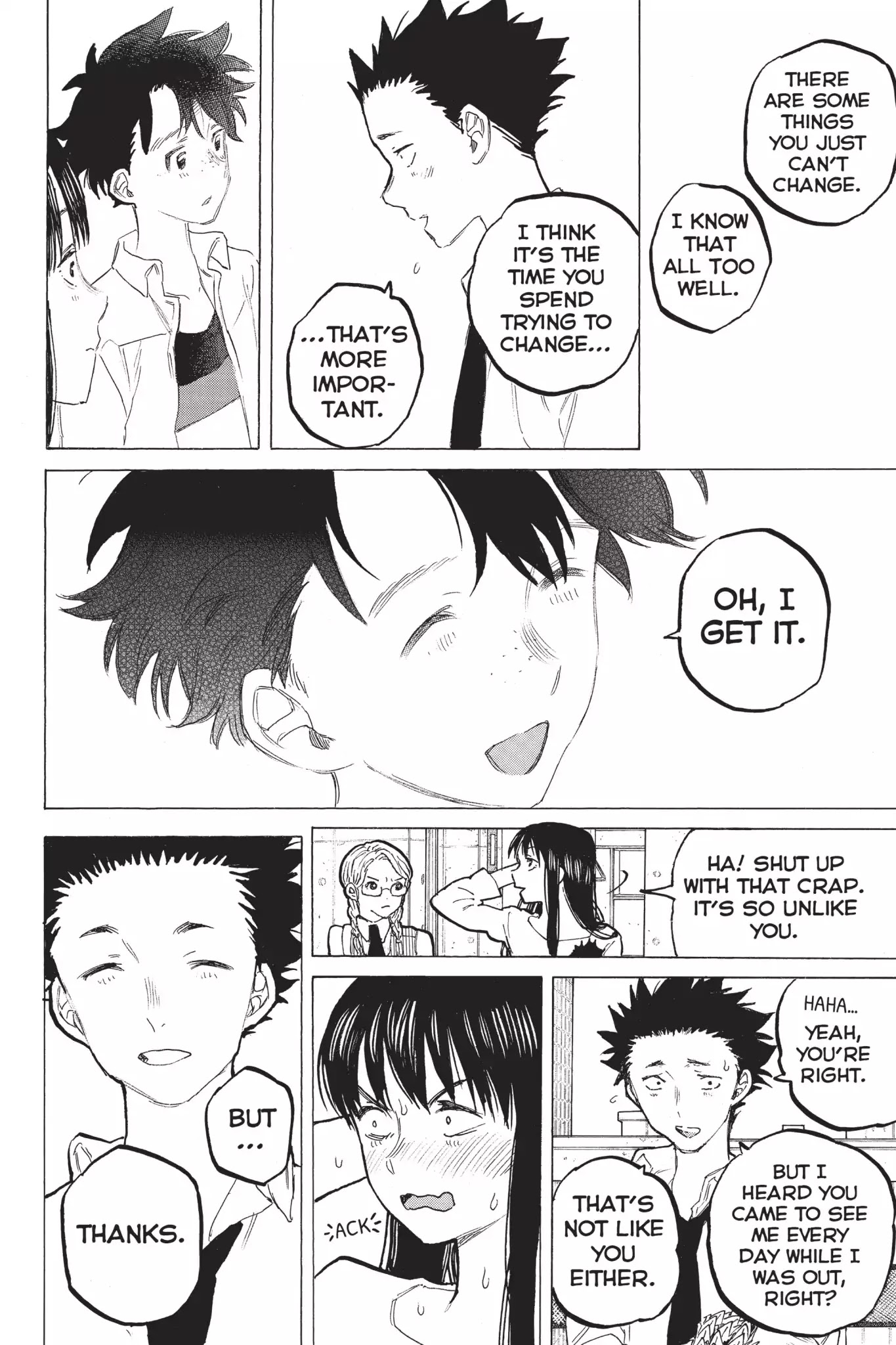 Koe no Katachi Chapter 57 page 12 - Chapter 57: Reunion