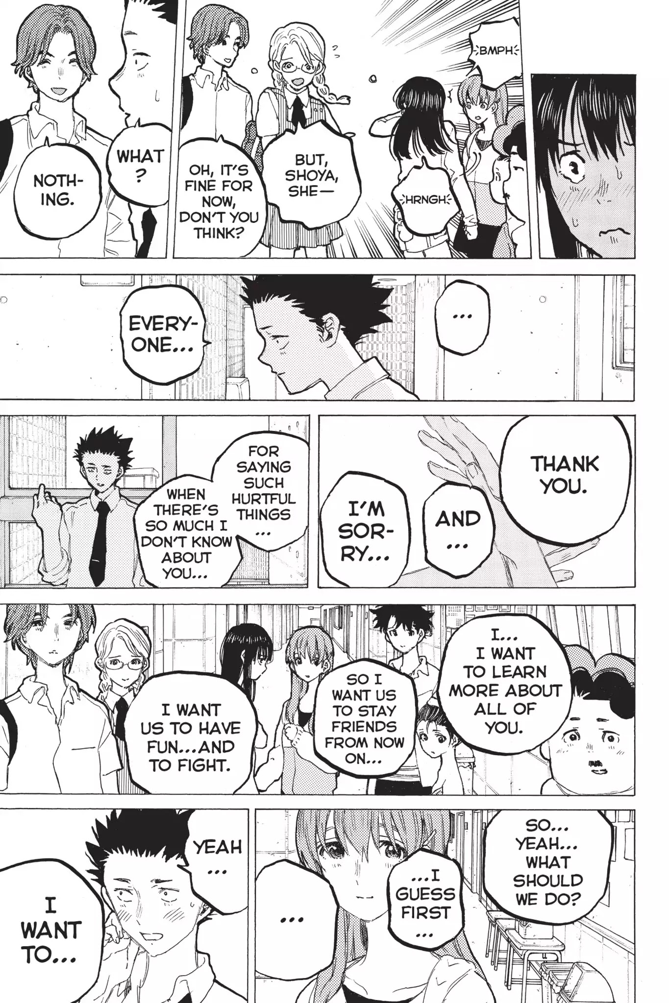 Koe no Katachi Chapter 57 page 13 - Chapter 57: Reunion