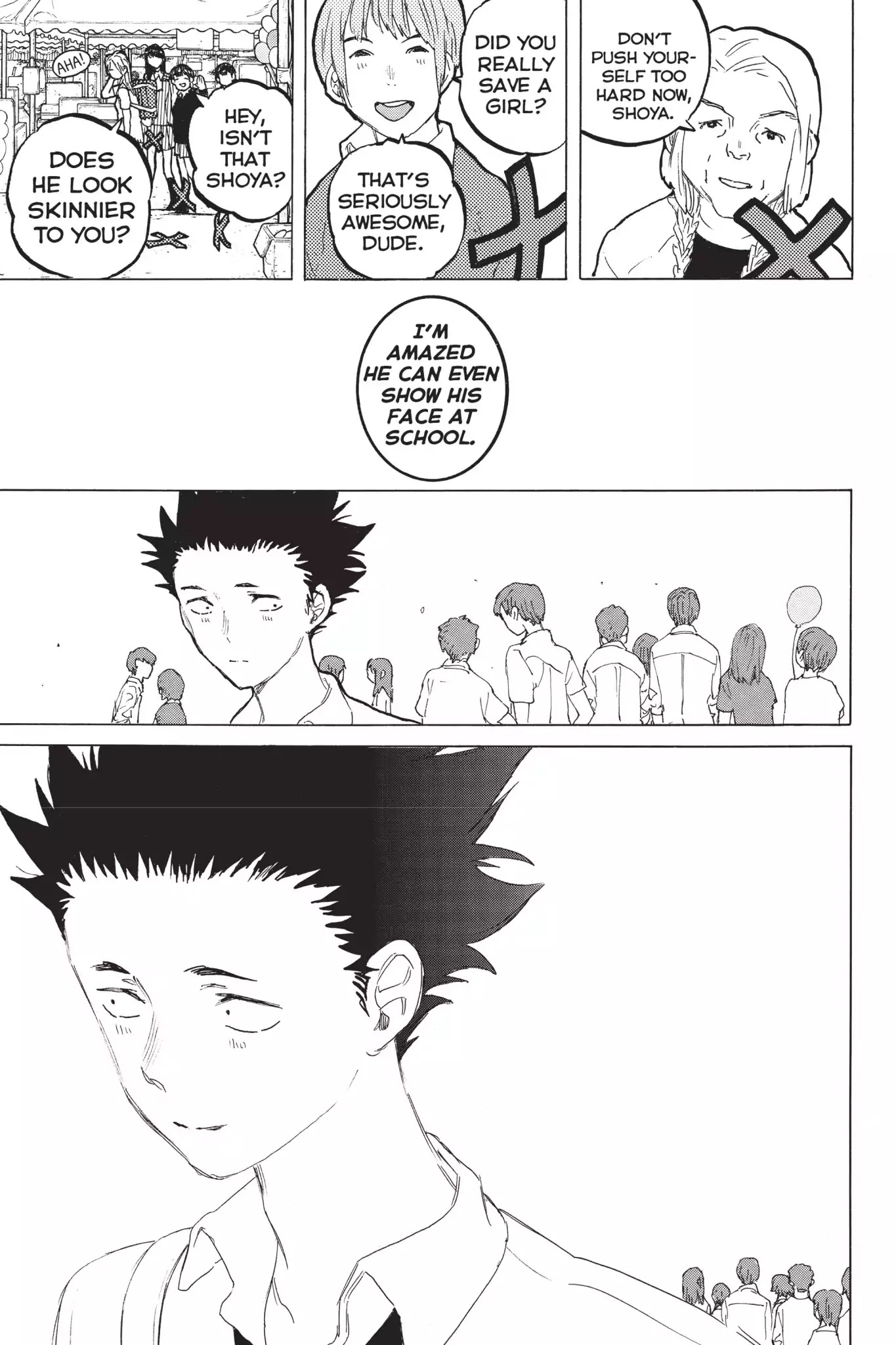 Koe no Katachi Chapter 57 page 15 - Chapter 57: Reunion