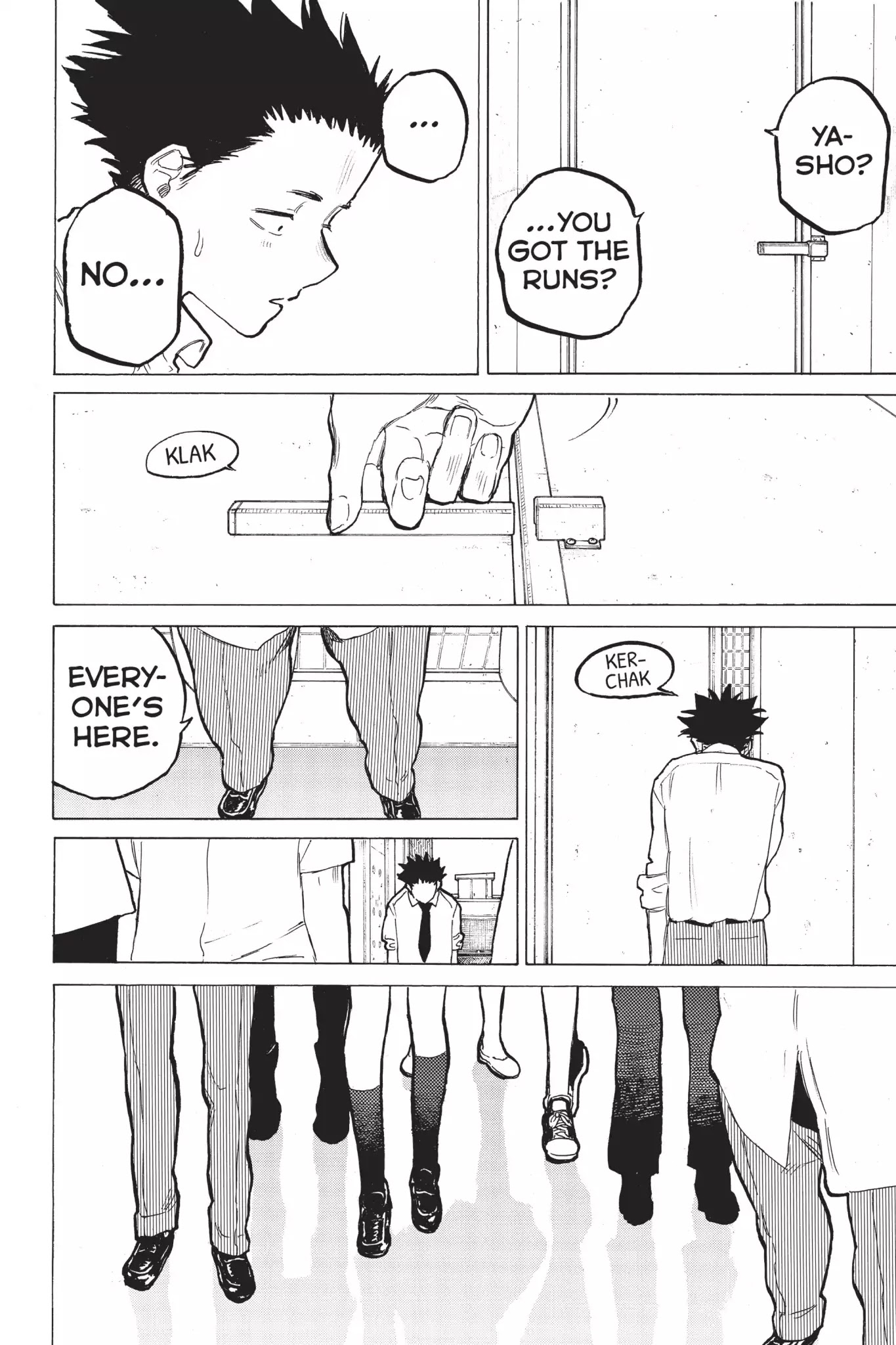 Koe no Katachi Chapter 57 page 4 - Chapter 57: Reunion