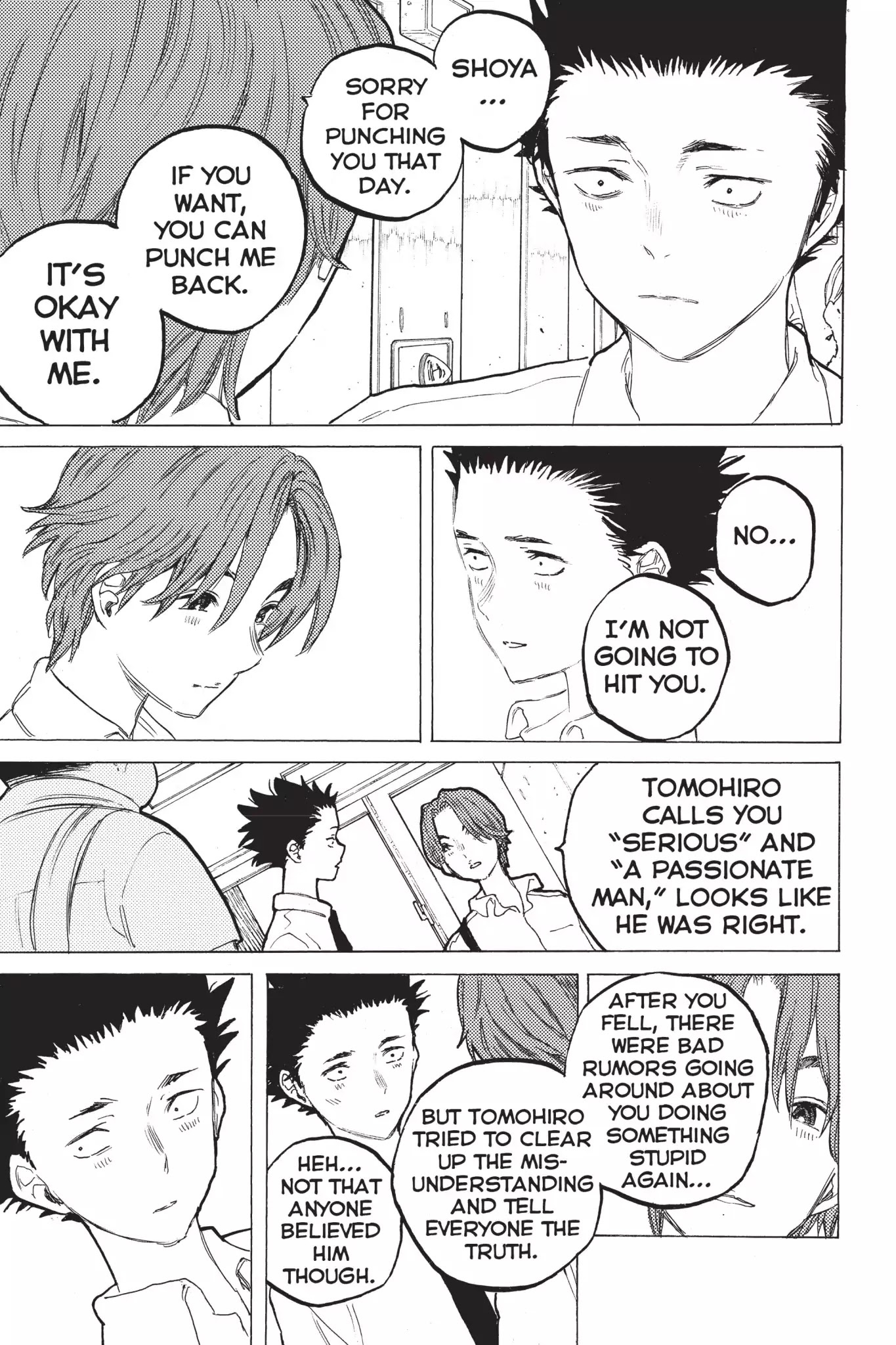 Koe no Katachi Chapter 57 page 7 - Chapter 57: Reunion