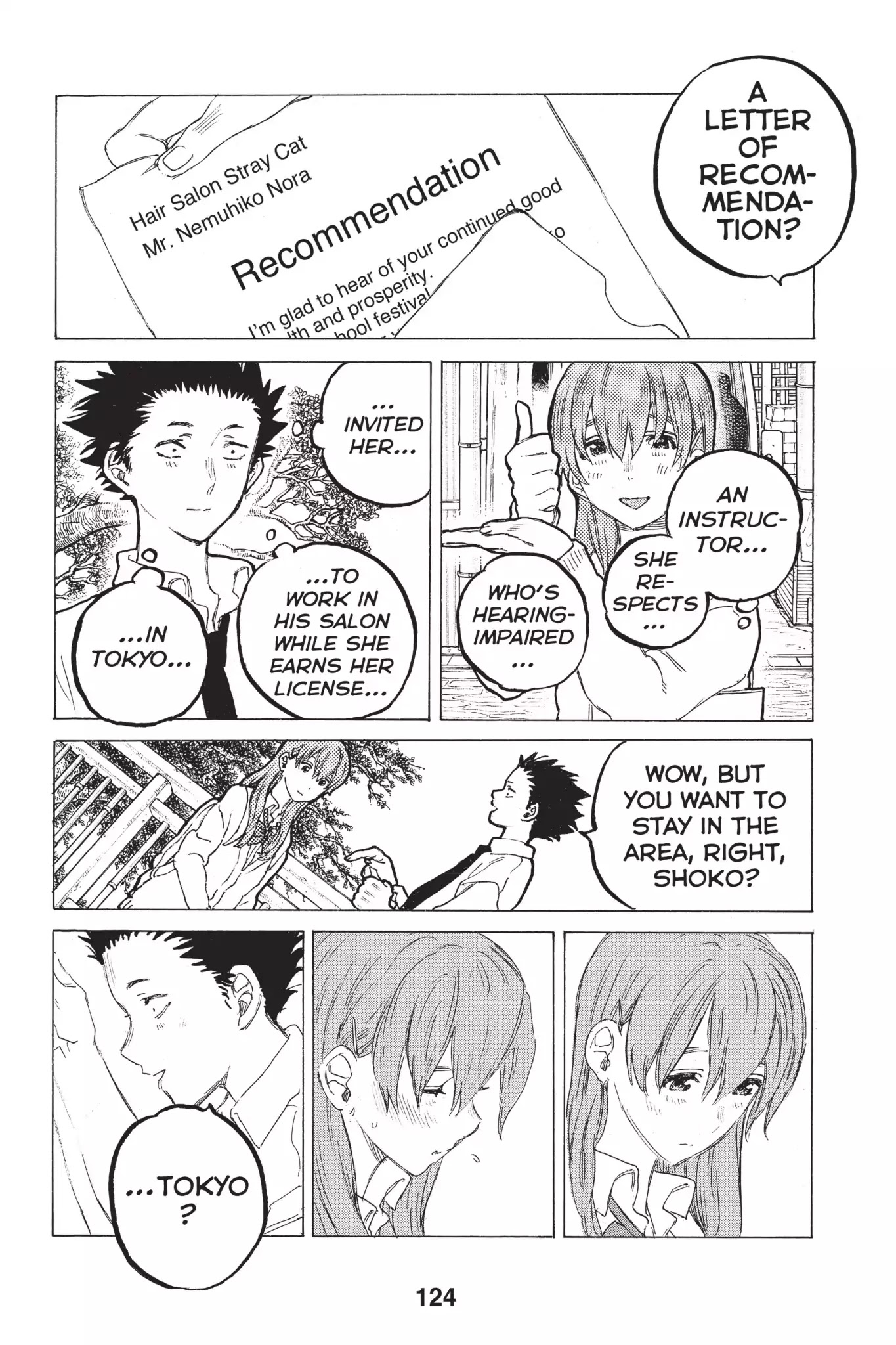 Koe no Katachi Chapter 59 page 10 - Chapter 59: The Future