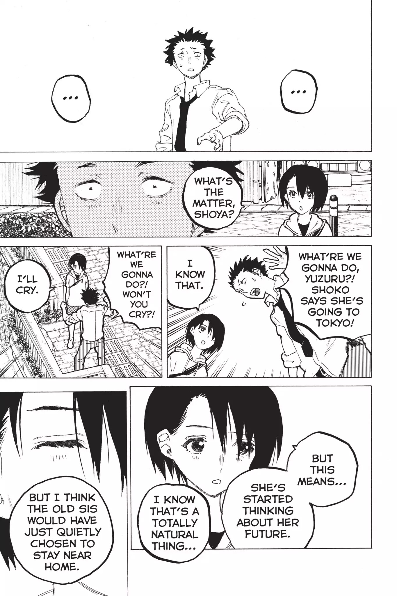 Koe no Katachi Chapter 59 page 15 - Chapter 59: The Future