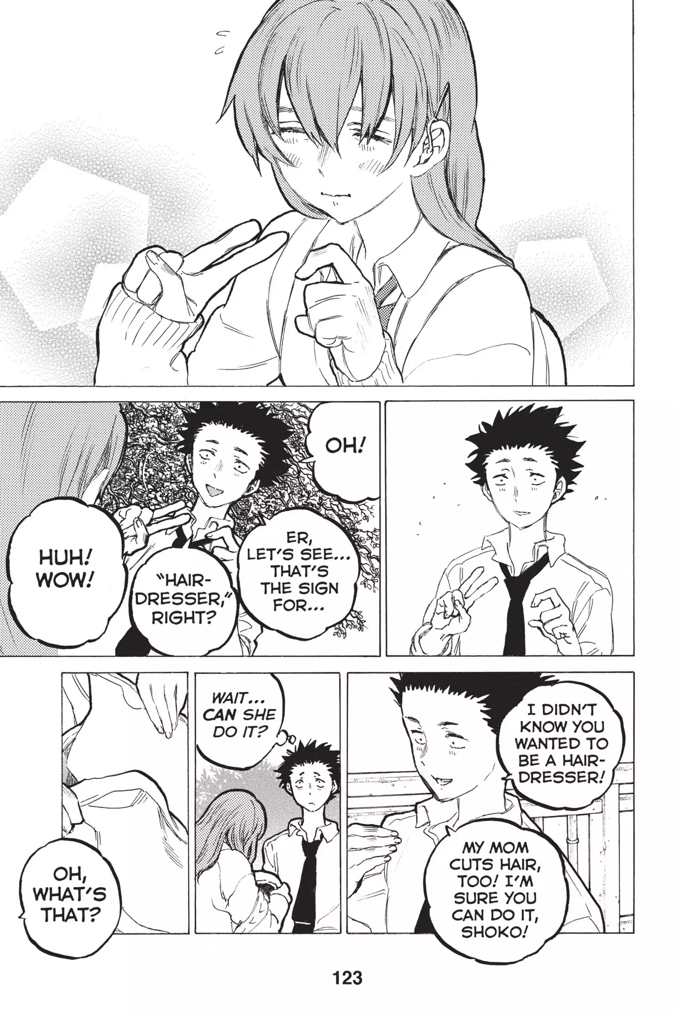 Koe no Katachi Chapter 59 page 9 - Chapter 59: The Future