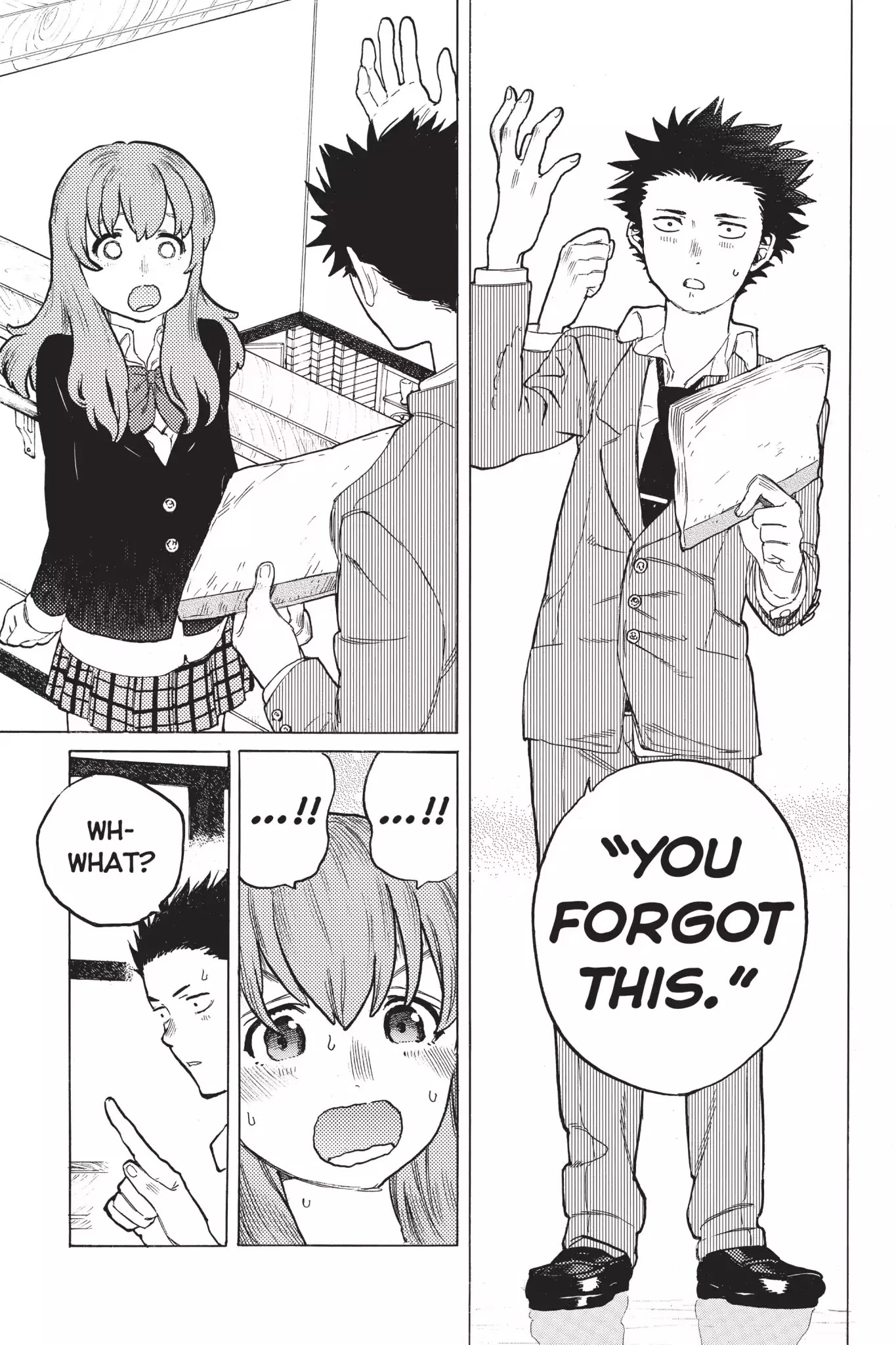 Koe no Katachi Chapter 6 page 12 - Chapter 6: Why?