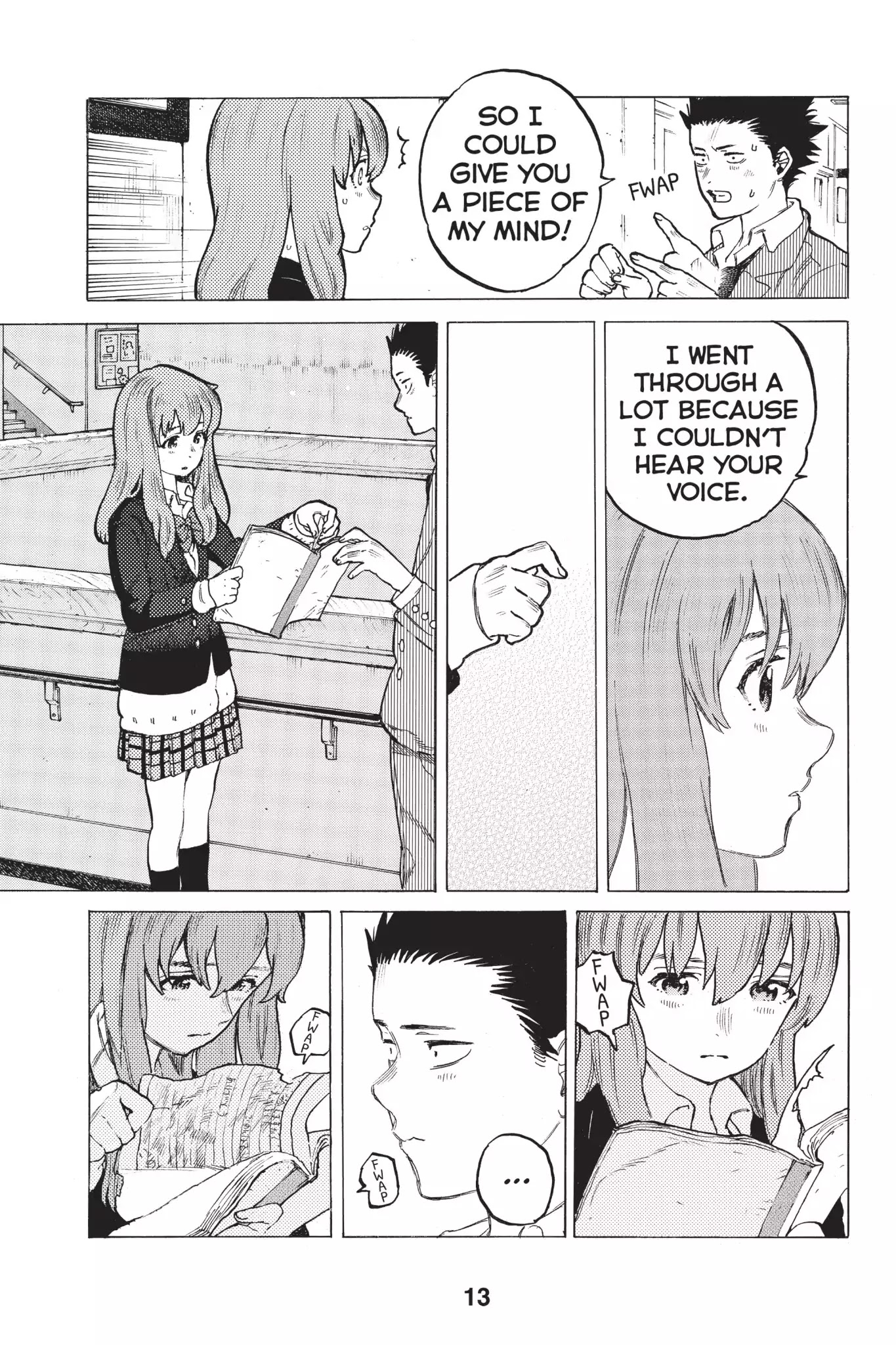 Koe no Katachi Chapter 6 page 14 - Chapter 6: Why?