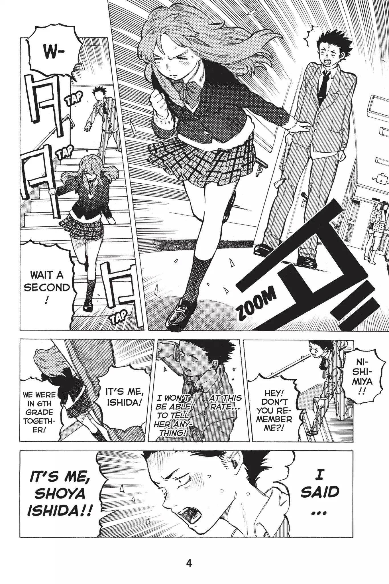 Koe no Katachi Chapter 6 page 5 - Chapter 6: Why?